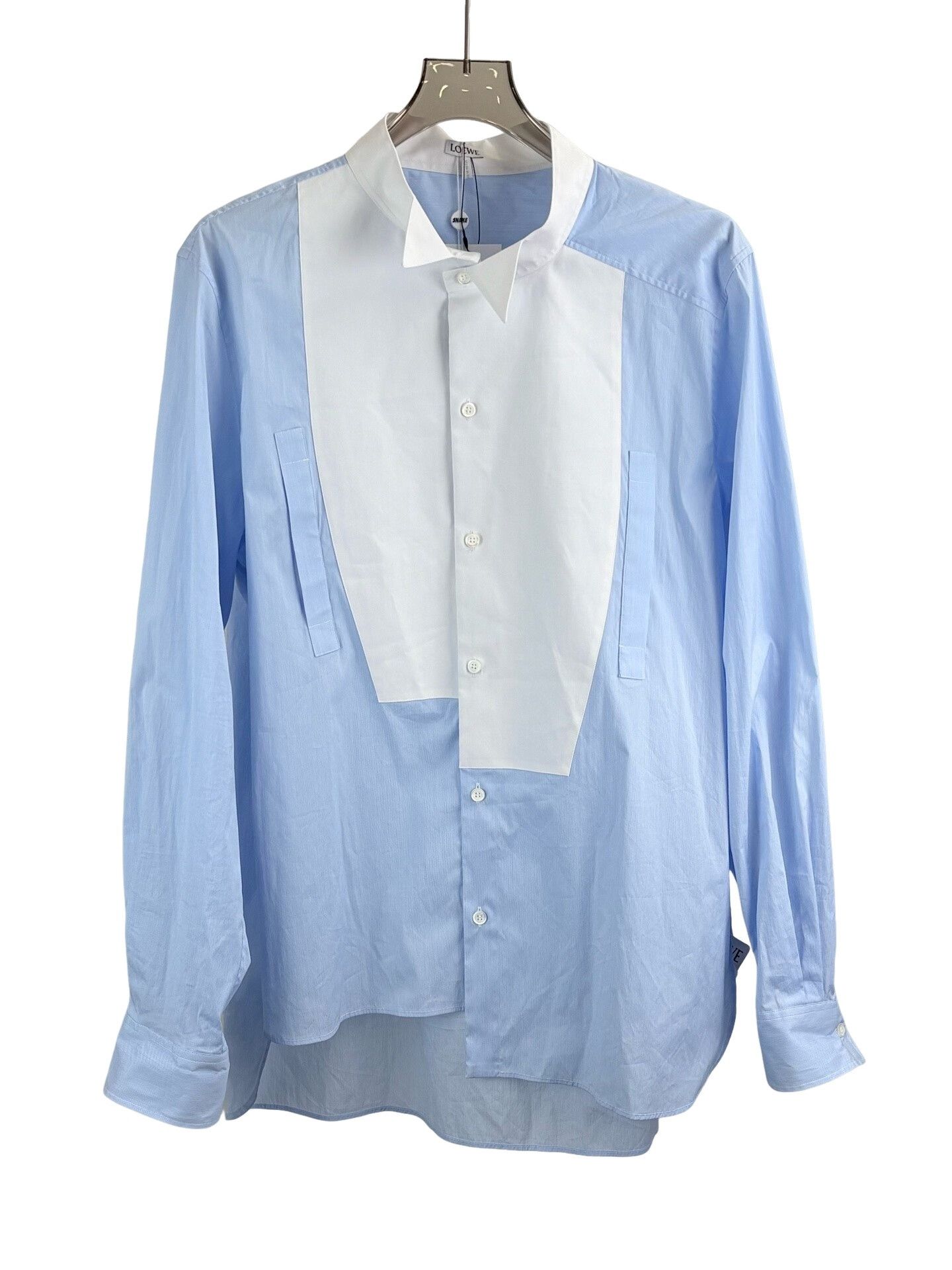 Loewe Loewe Asymmetric Panel Long Sleeve Shirt L Size US L / EU 52-54 / 3 - 1 Thumbnail