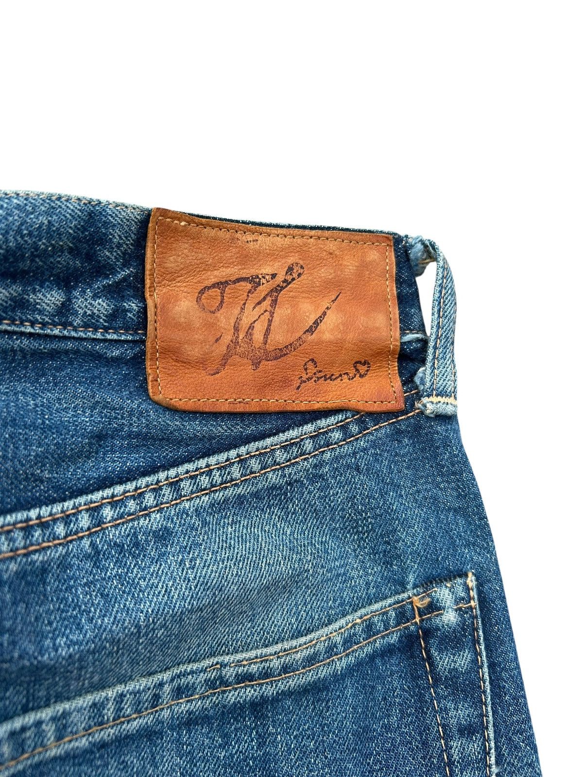 Kapital Kapital Selvedge Jeans Patchwork Hippies Rework Insane Denim Size US 31 - 5 Thumbnail