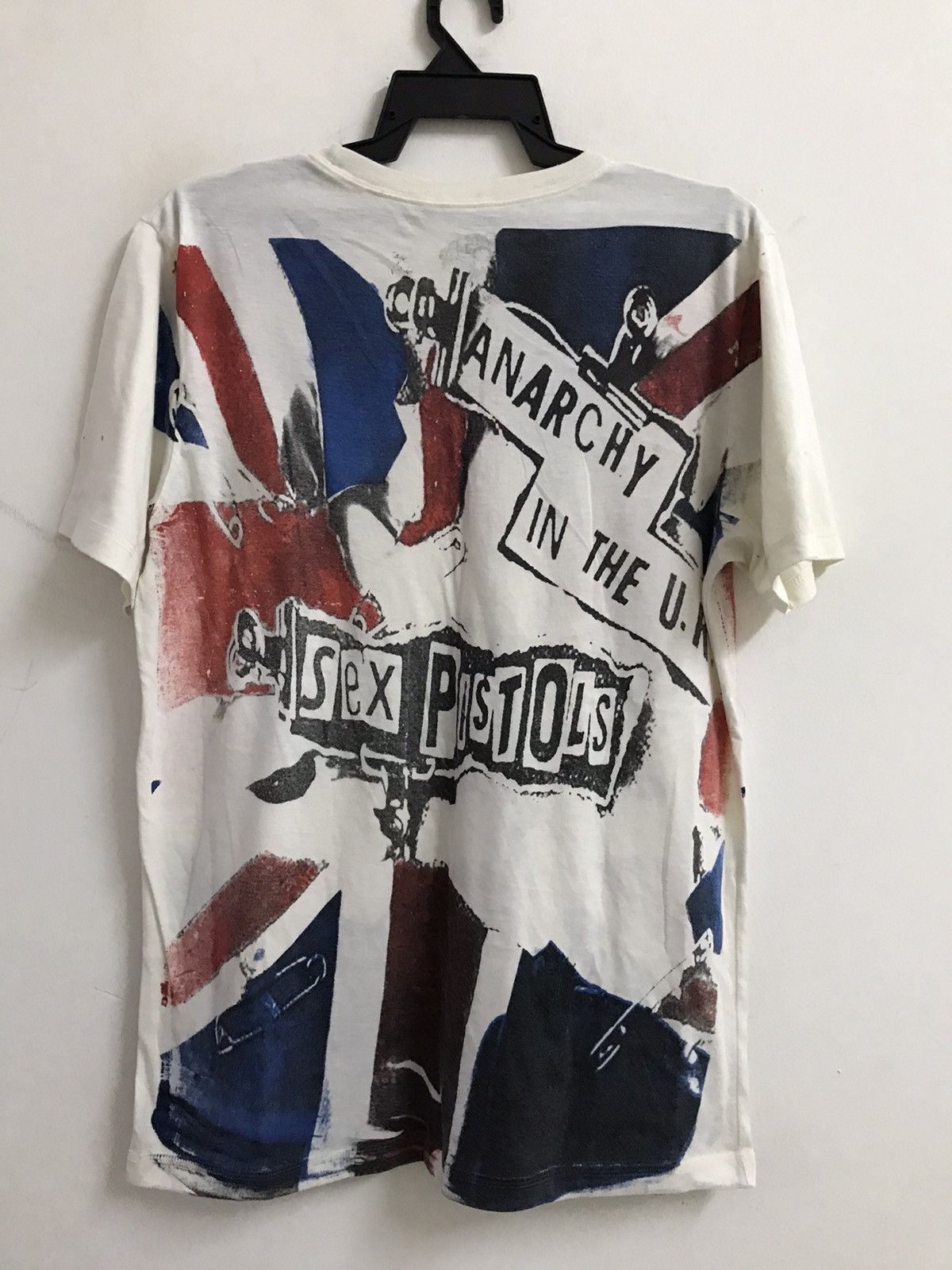 Band Tees × Vintage Vintage Sex Pistols Uk Tour T Shirt Punk Virgin Tee Size US M / EU 48-50 / 2 - 3 Thumbnail