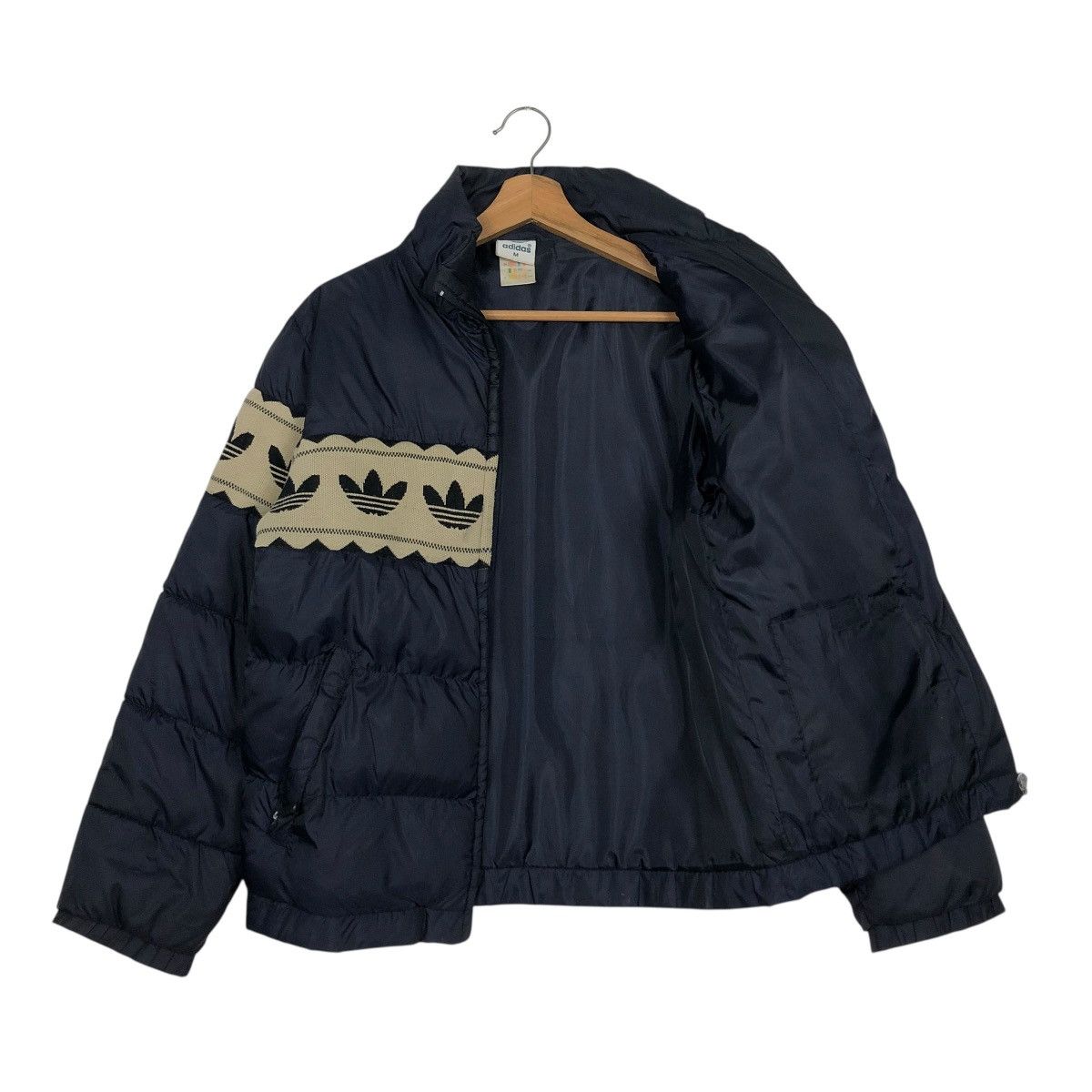Adidas 🔥VINTAGE ADIDAD PUFFER JACKET QUILTED FULL PRINT Size US M / EU 48-50 / 2 - 13 Thumbnail