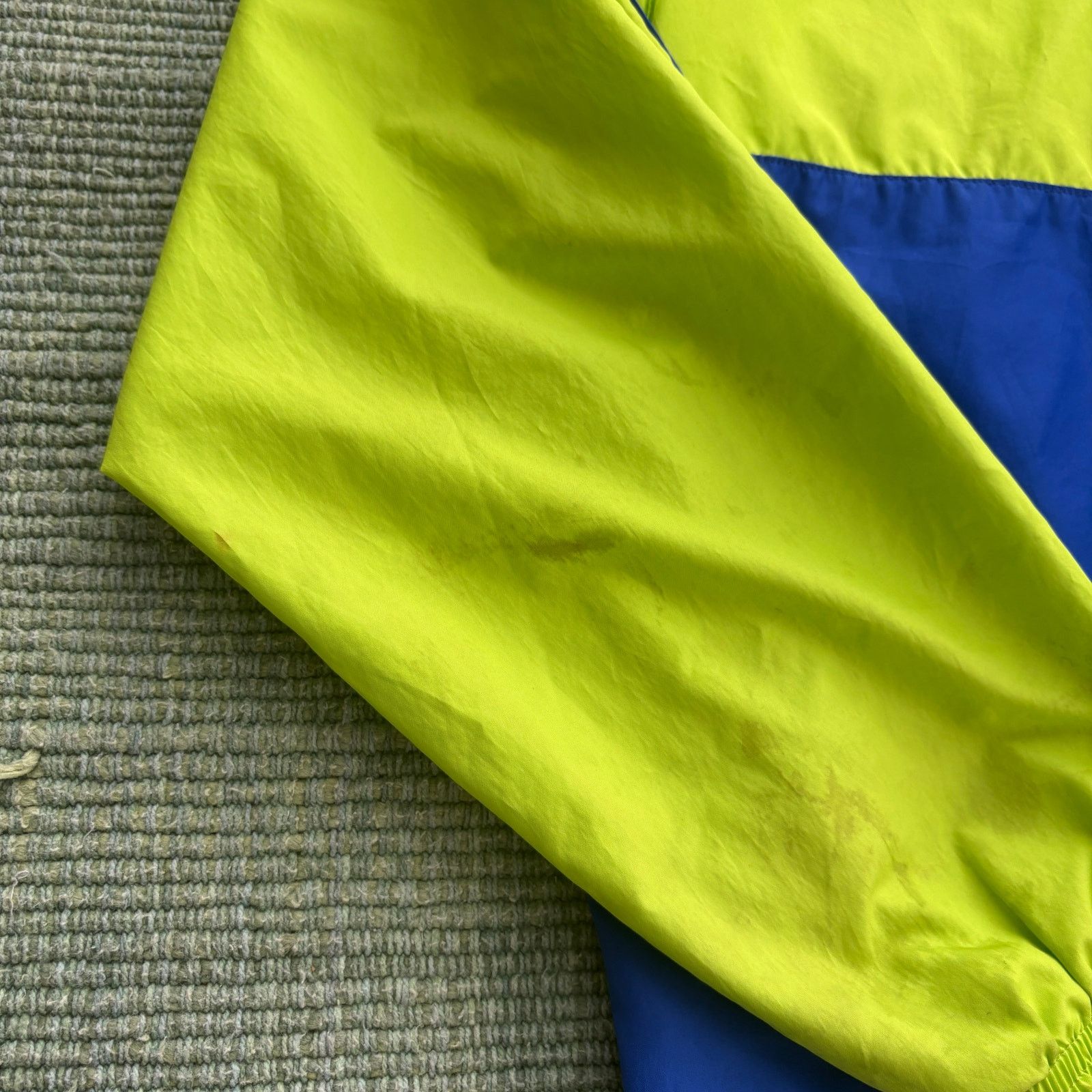 Adidas Vintage Y2K blue & yellow adidas hooded windbreaker Size US M / EU 48-50 / 2 - 2 Thumbnail