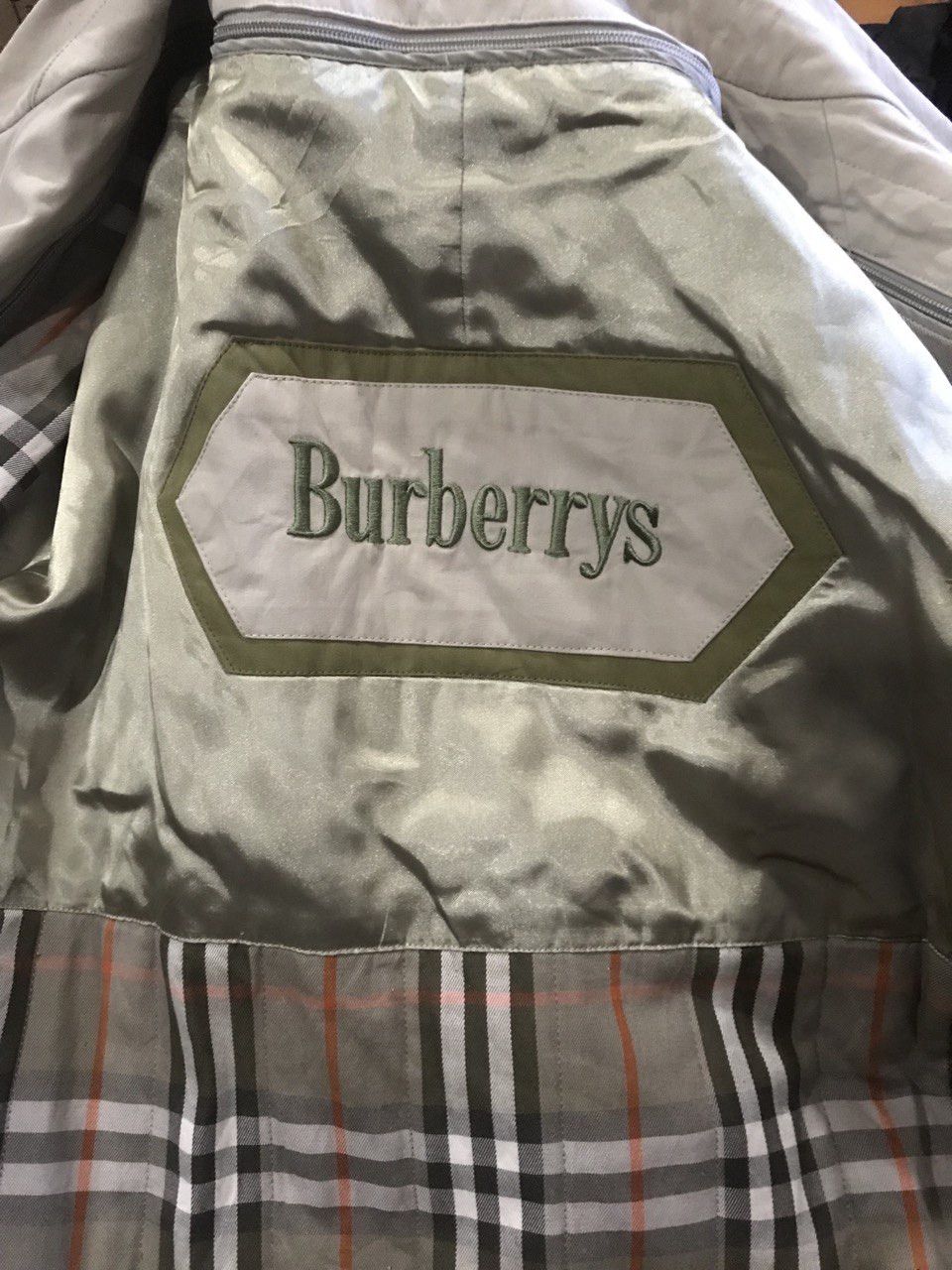 Burberry × Vintage Burberrrys Japan longcoat women embroidered logo Size L / US 10 / IT 46 - 8 Thumbnail