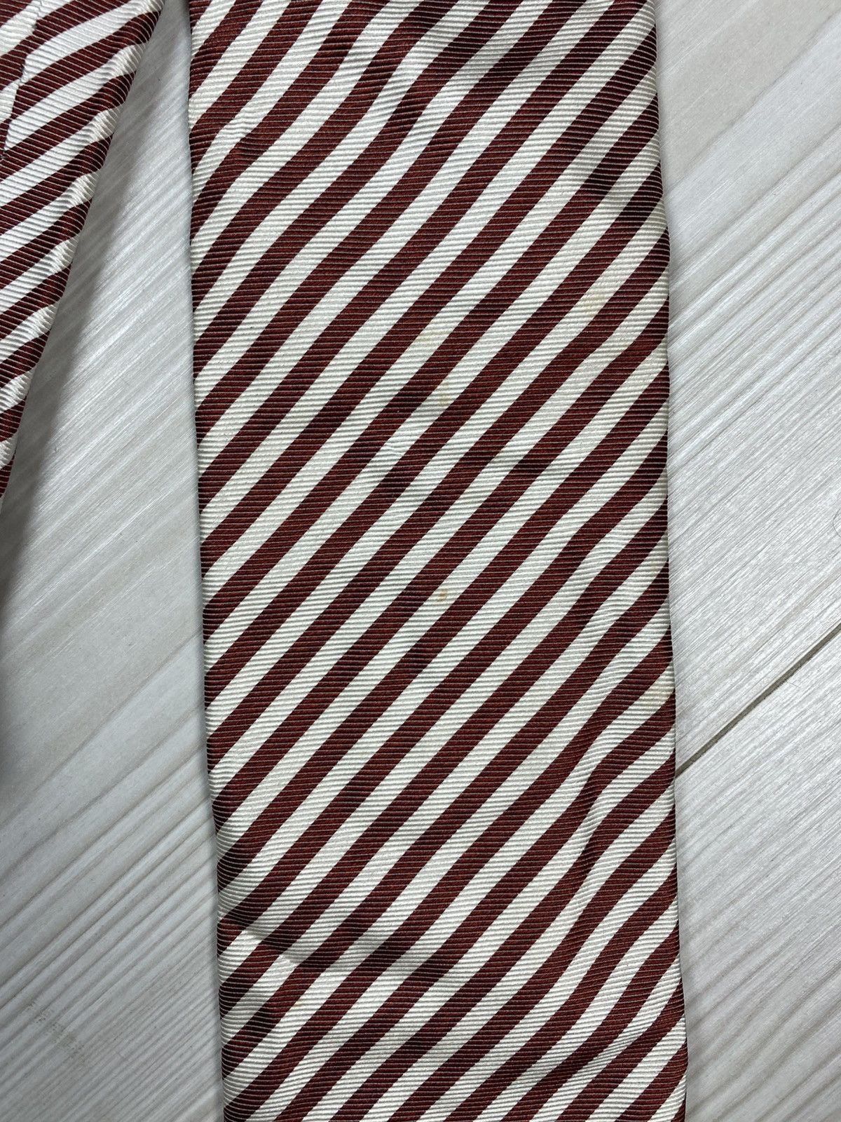 Ermenegildo Zegna × Vintage Ermenegildo Zegna Tie 100% Silk Made in Italy Size ONE SIZE - 3 Thumbnail