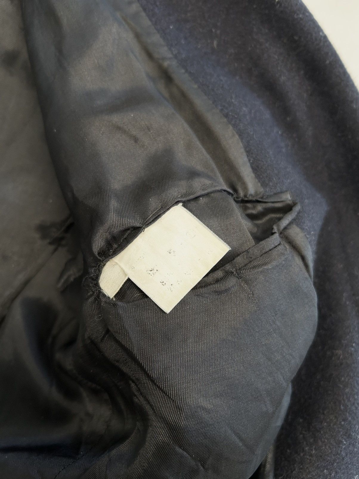 Our Legacy FW2015 Heavy Camel Wool Coat Navy Size US M / EU 48-50 / 2 - 12 Thumbnail