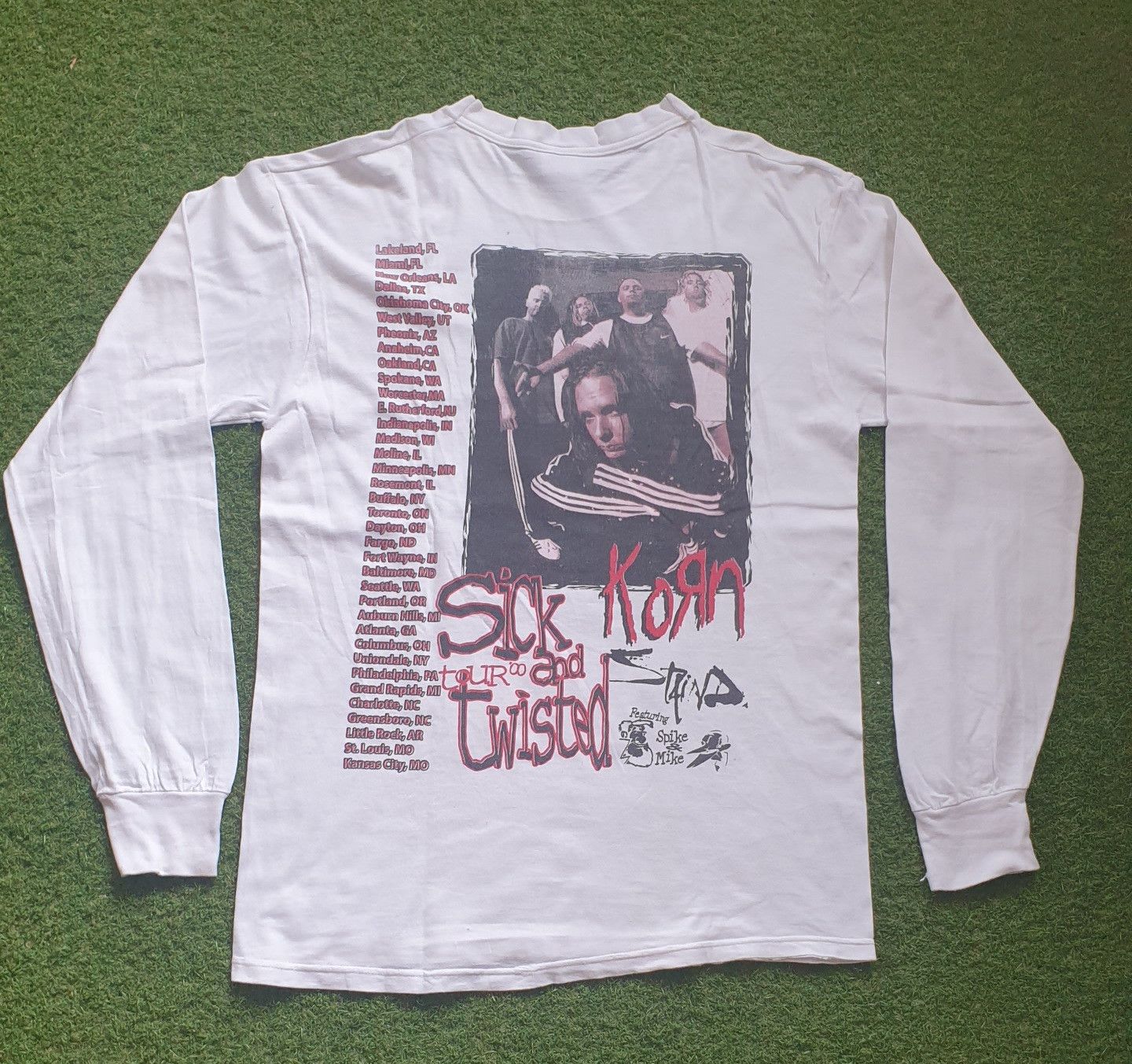 Fruit Of The Loom × Vintage KORN - Sick & Twisted Tour '00 Size US L / EU 52-54 / 3 - 2 Thumbnail