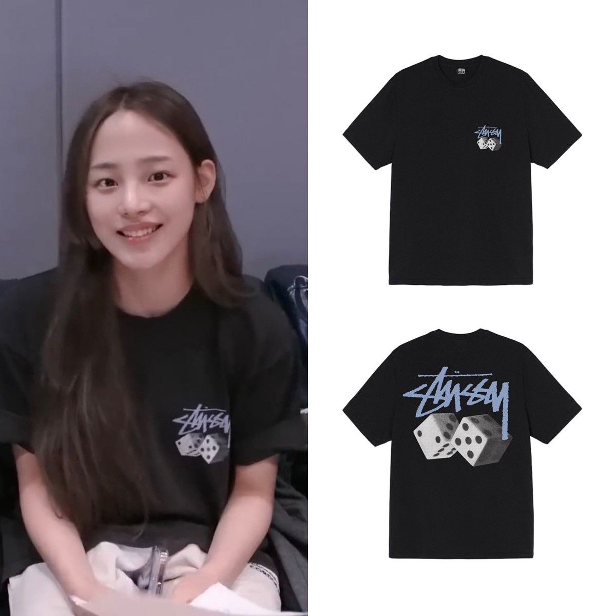 Stussy × Vintage Stussy Faded Dice Tee Size US M / EU 48-50 / 2 - 1 Thumbnail