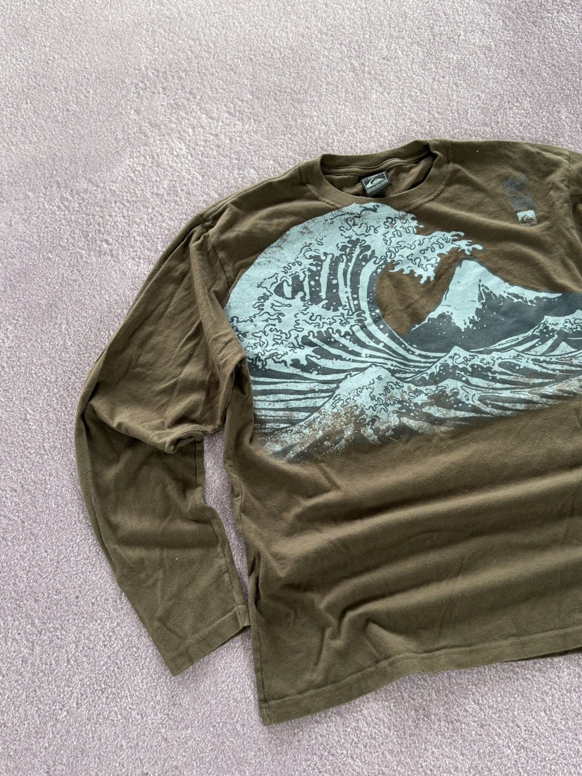 Quiksilver Rare Vintage 90s Brown Quicksilver Long Sleeve Size US L / EU 52-54 / 3 - 4 Thumbnail