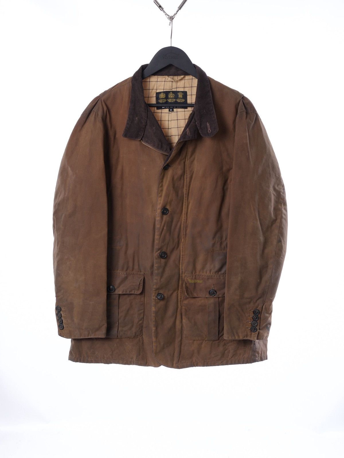 Barbour Barbour Retail Commander Wax Jacket Coat sz M Size US M / EU 48-50 / 2 - 1 Thumbnail