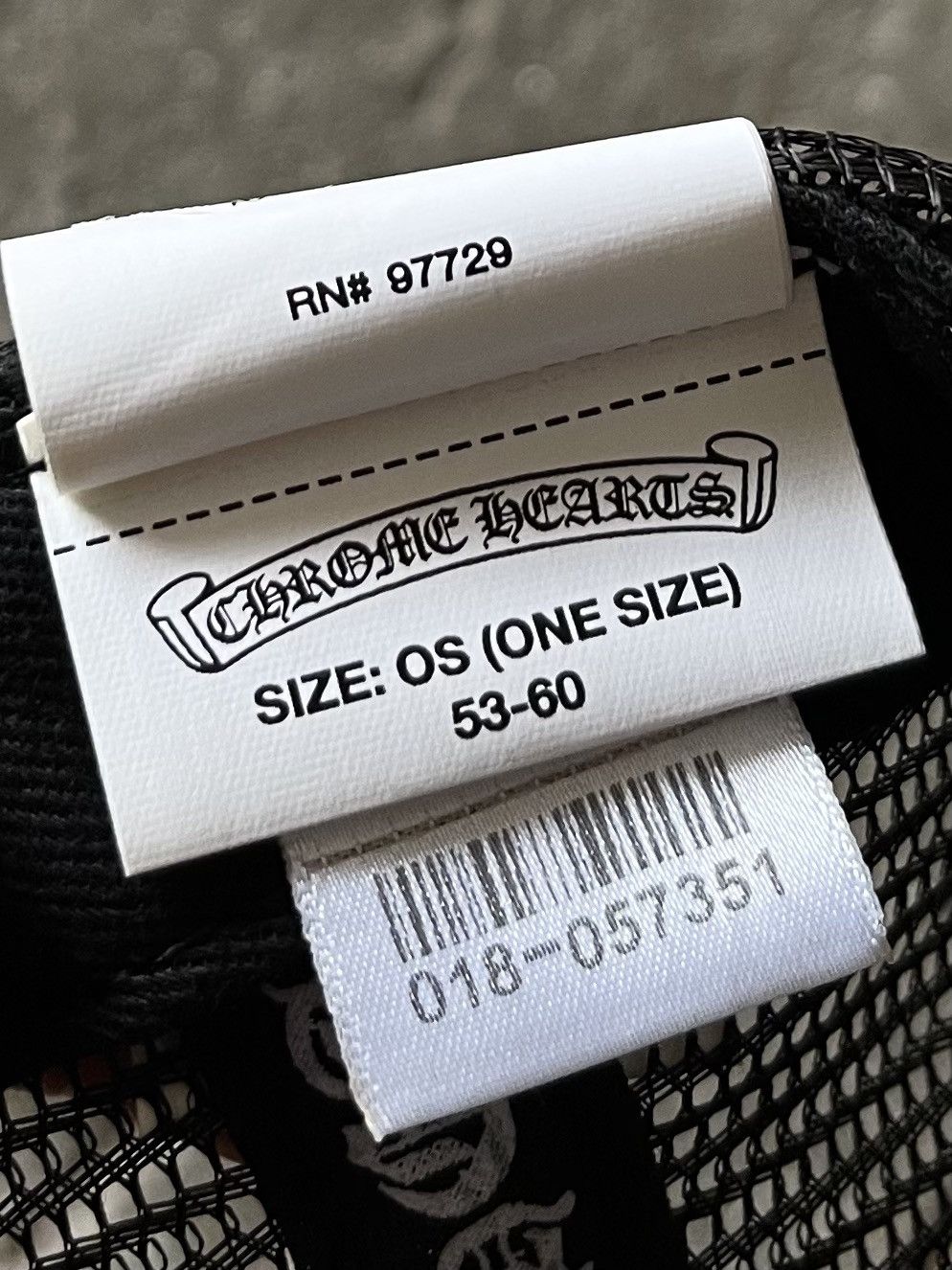 Chrome Hearts Chrome Hearts - “FUCK” - Trucker Hat Size ONE SIZE - 9 Thumbnail