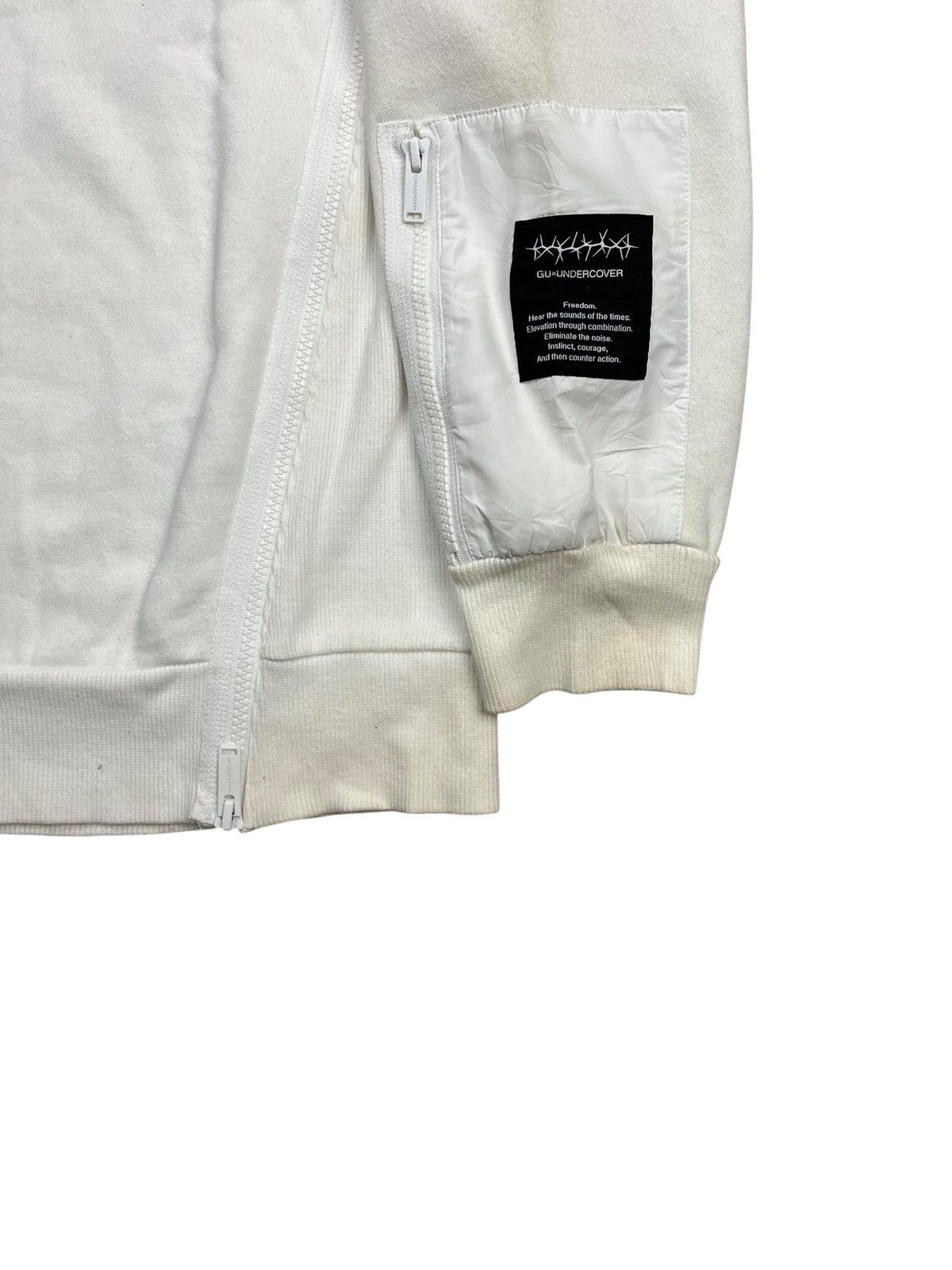 Japanese Brand Undercover - Ruffle Collar Multiziper Crewneck Size US L / EU 52-54 / 3 - 10 Thumbnail