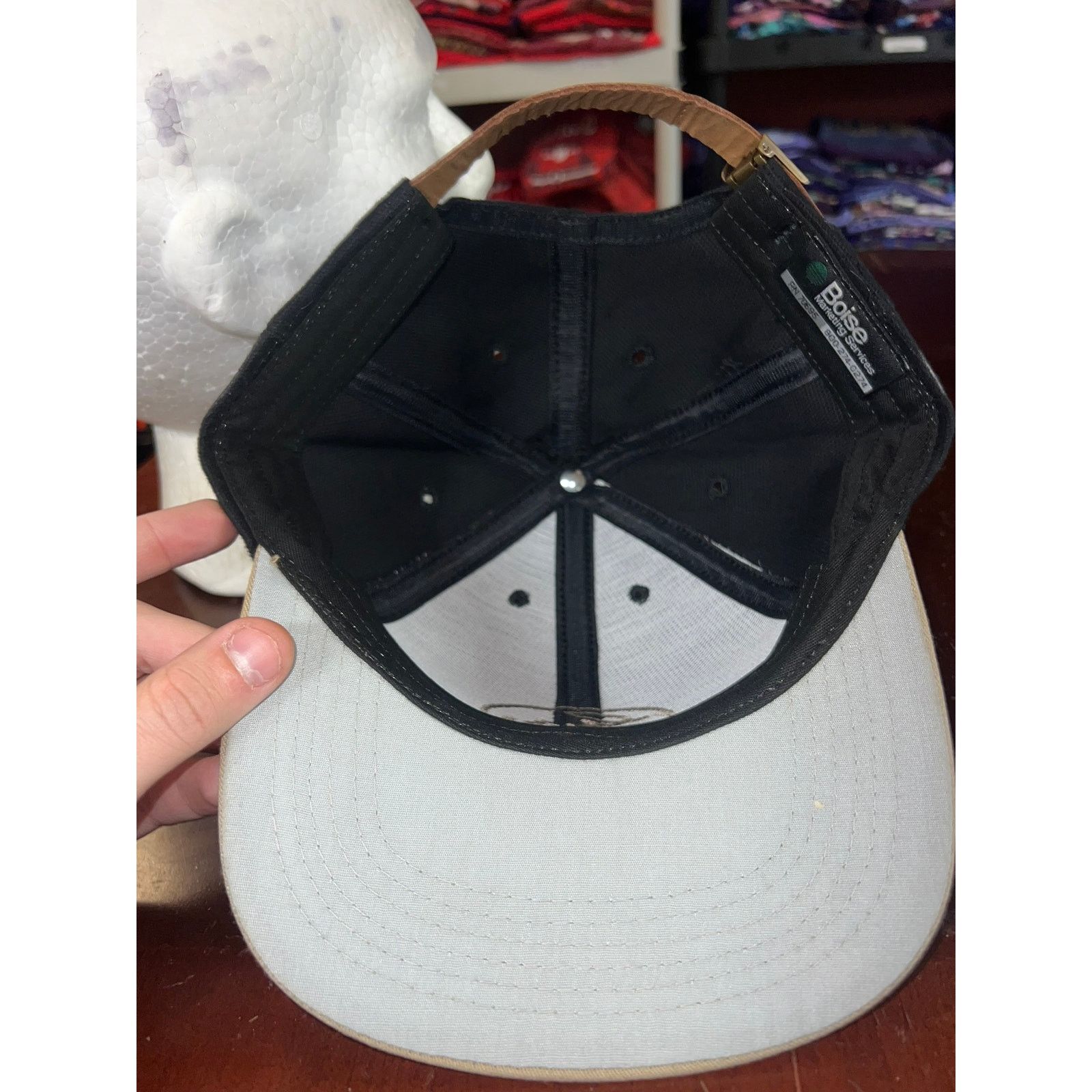Vintage Vintage Gates Automotive Hat Mechanic Trucker Black Cap VTG Size ONE SIZE - 7 Thumbnail