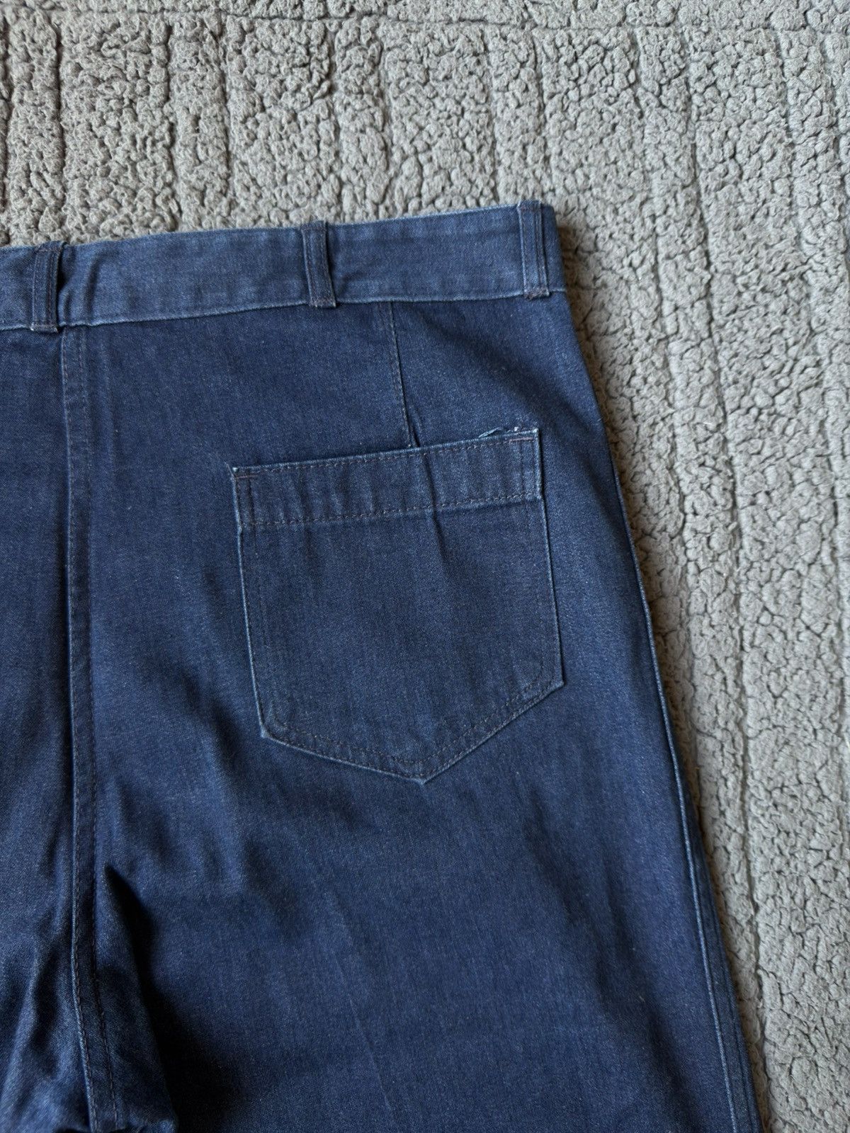 Other 1980s USN Seafarer Denim Pants - Size 38 Size US 38 / EU 54 - 7 Thumbnail
