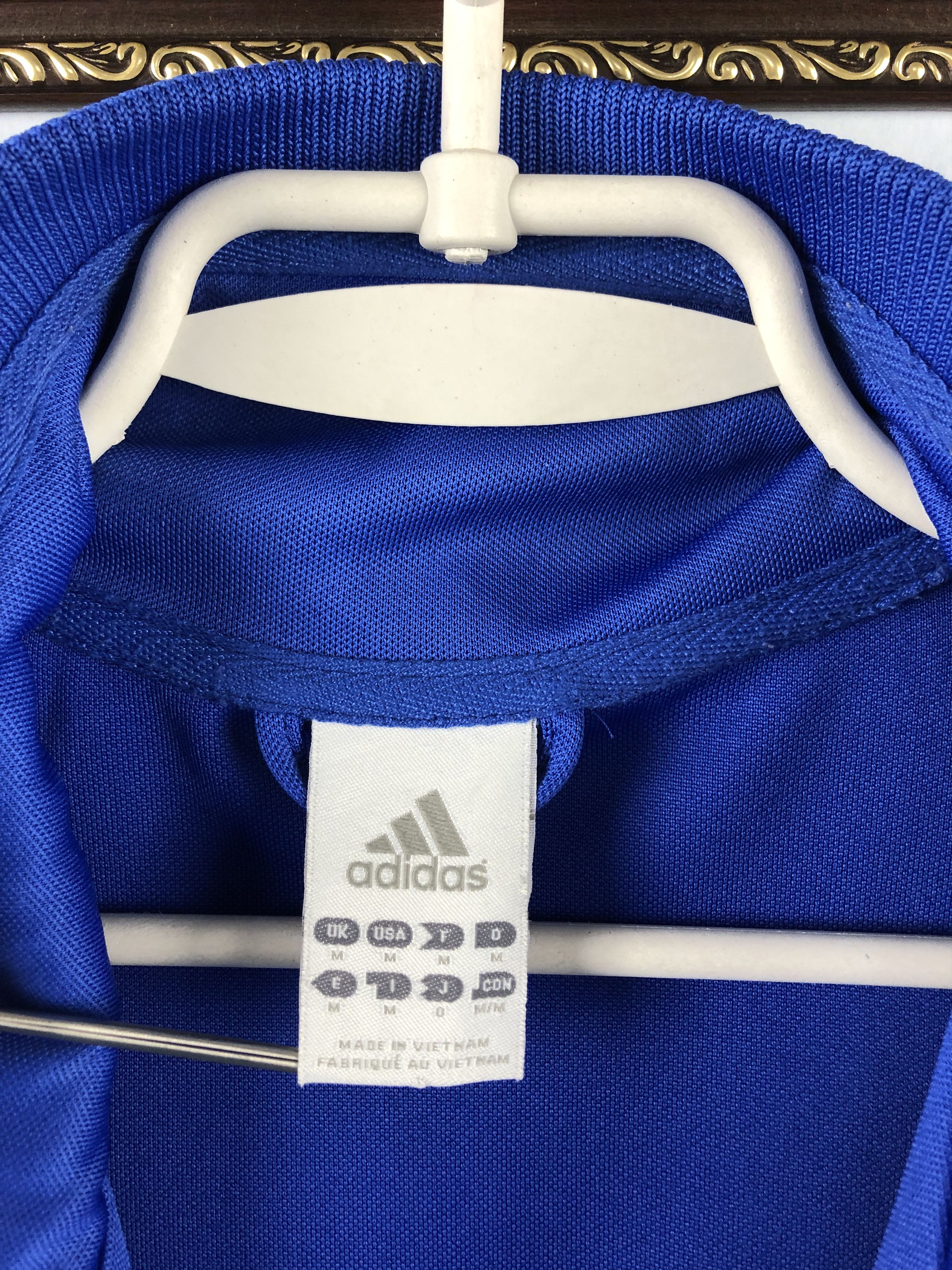 Adidas Vintage Adidas Chelsea Football Jacket Soccer Track Top Zip Size US M / EU 48-50 / 2 - 9 Thumbnail