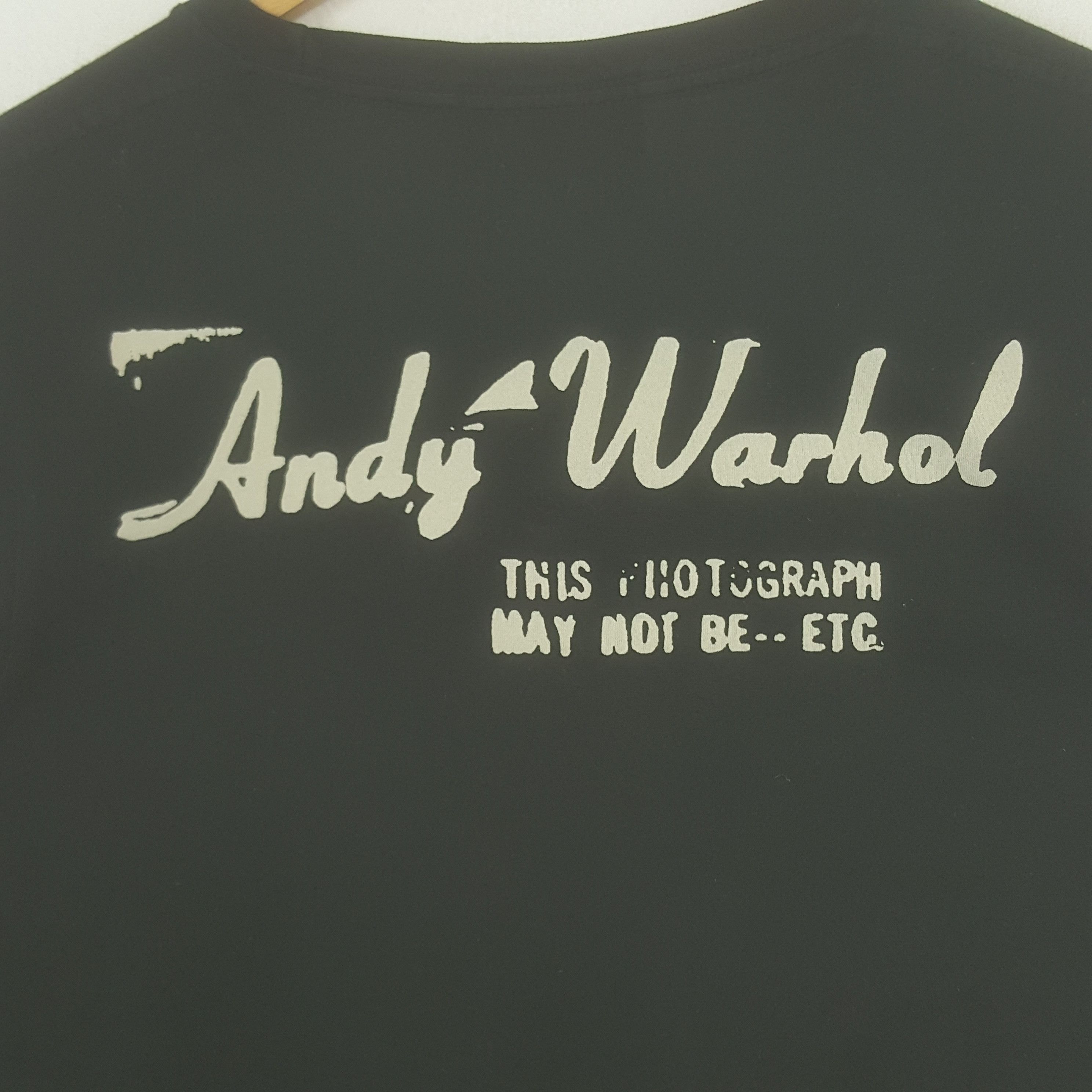 Andy Warhol × Hysteric Glamour × Vintage Vintage Andy Warhol by Hysteric Glamour Skull Tshirt Size US S / EU 44-46 / 1 - 4 Thumbnail