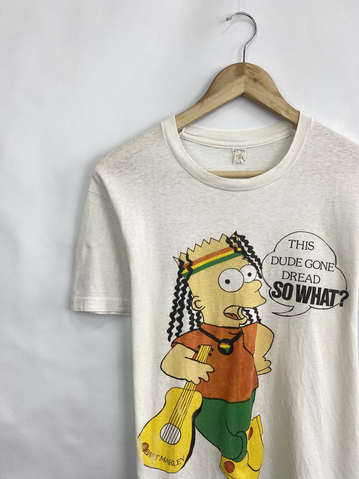 The Simpsons Vintage 80s Bart Marley The Simpsons Matt Groening lisa tee Size US S / EU 44-46 / 1 - 2 Thumbnail