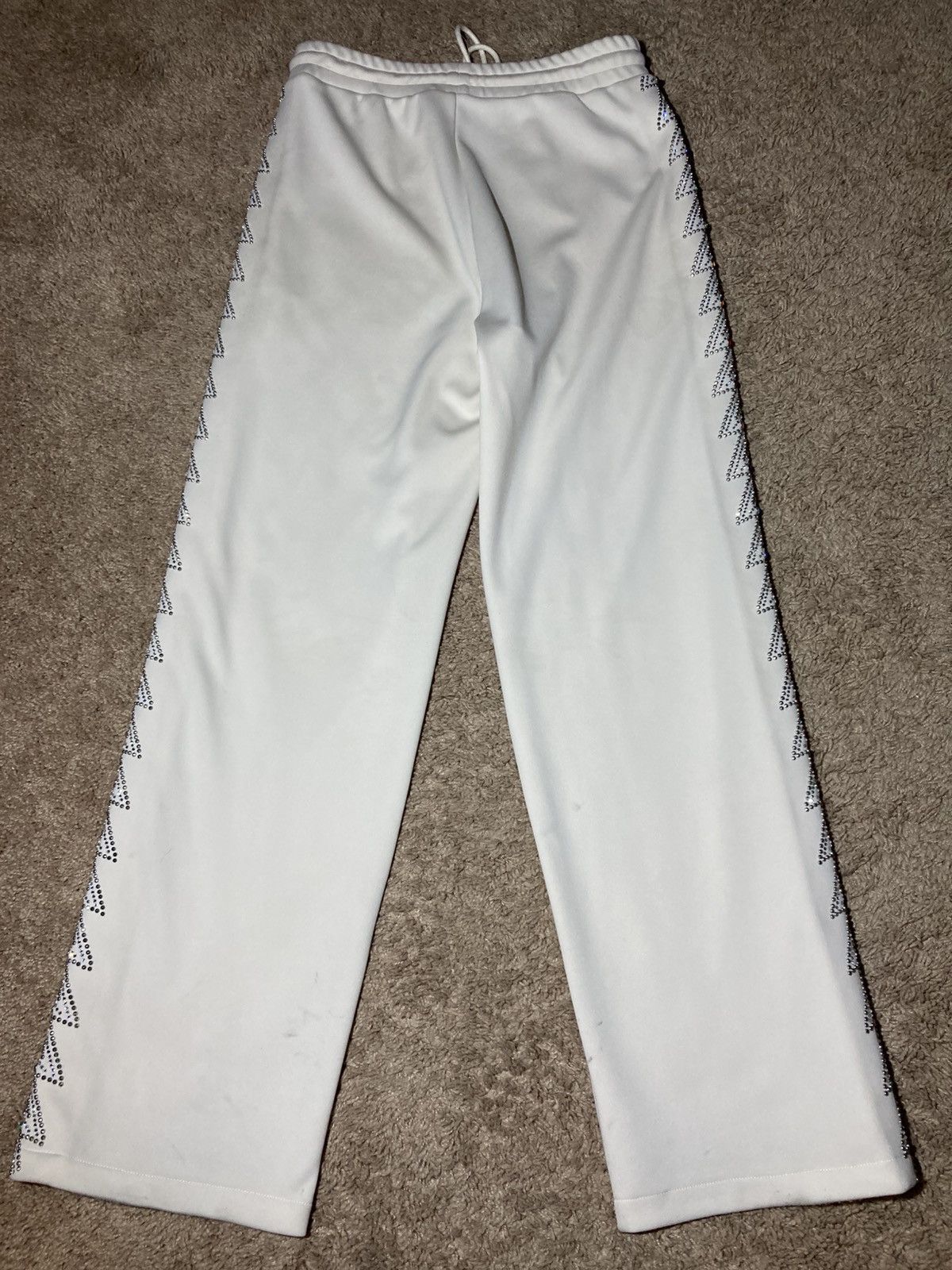 Celine SS23 Celine Lightning Crystal Sweatpants Cream 2023 Jewel S Size US 30 / EU 46 - 14 Thumbnail