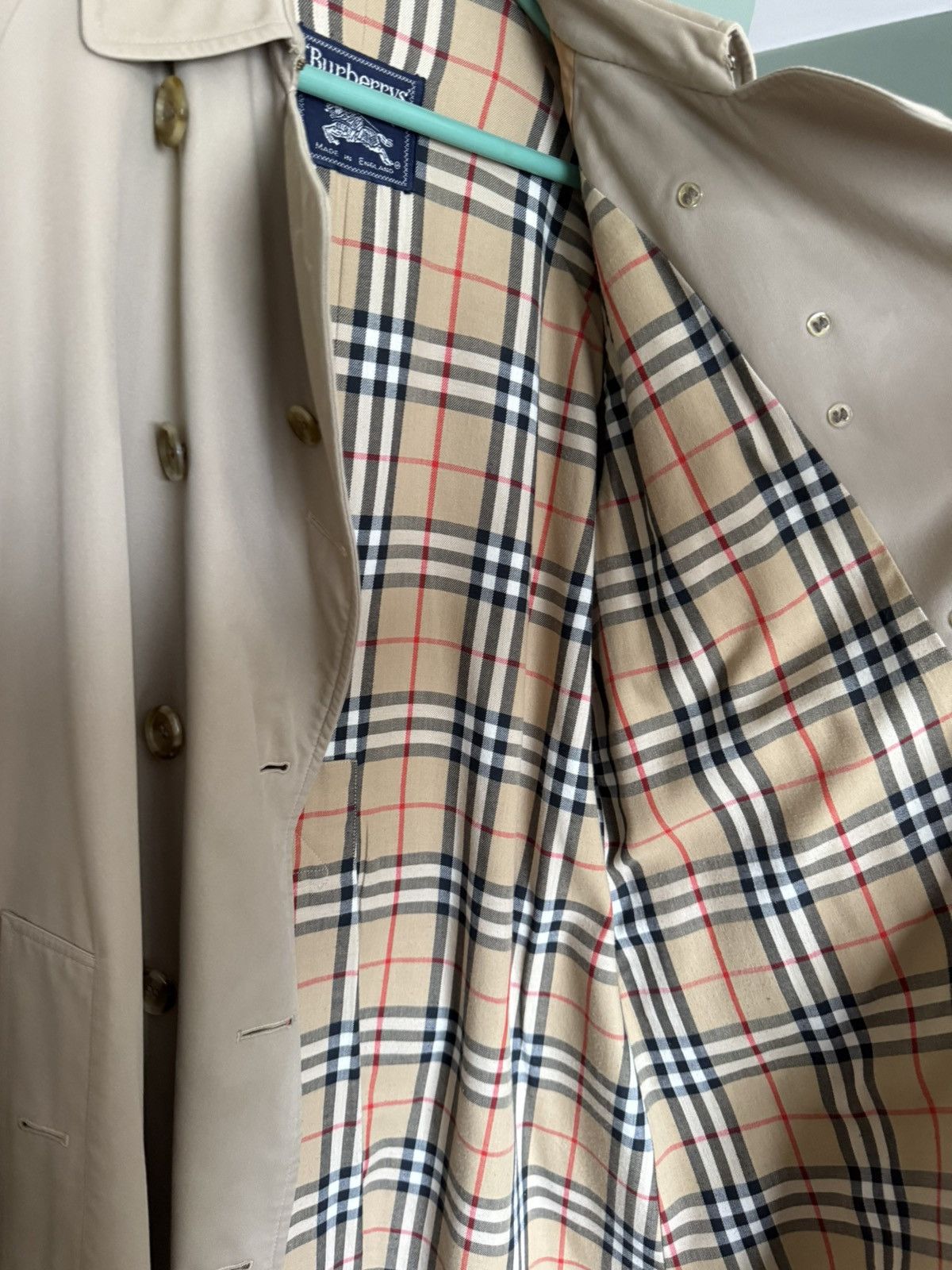 Burberry Circa 1980’s Womens Burberry Trench Coat Size XL / US 12-14 / IT 48-50 - 8 Thumbnail
