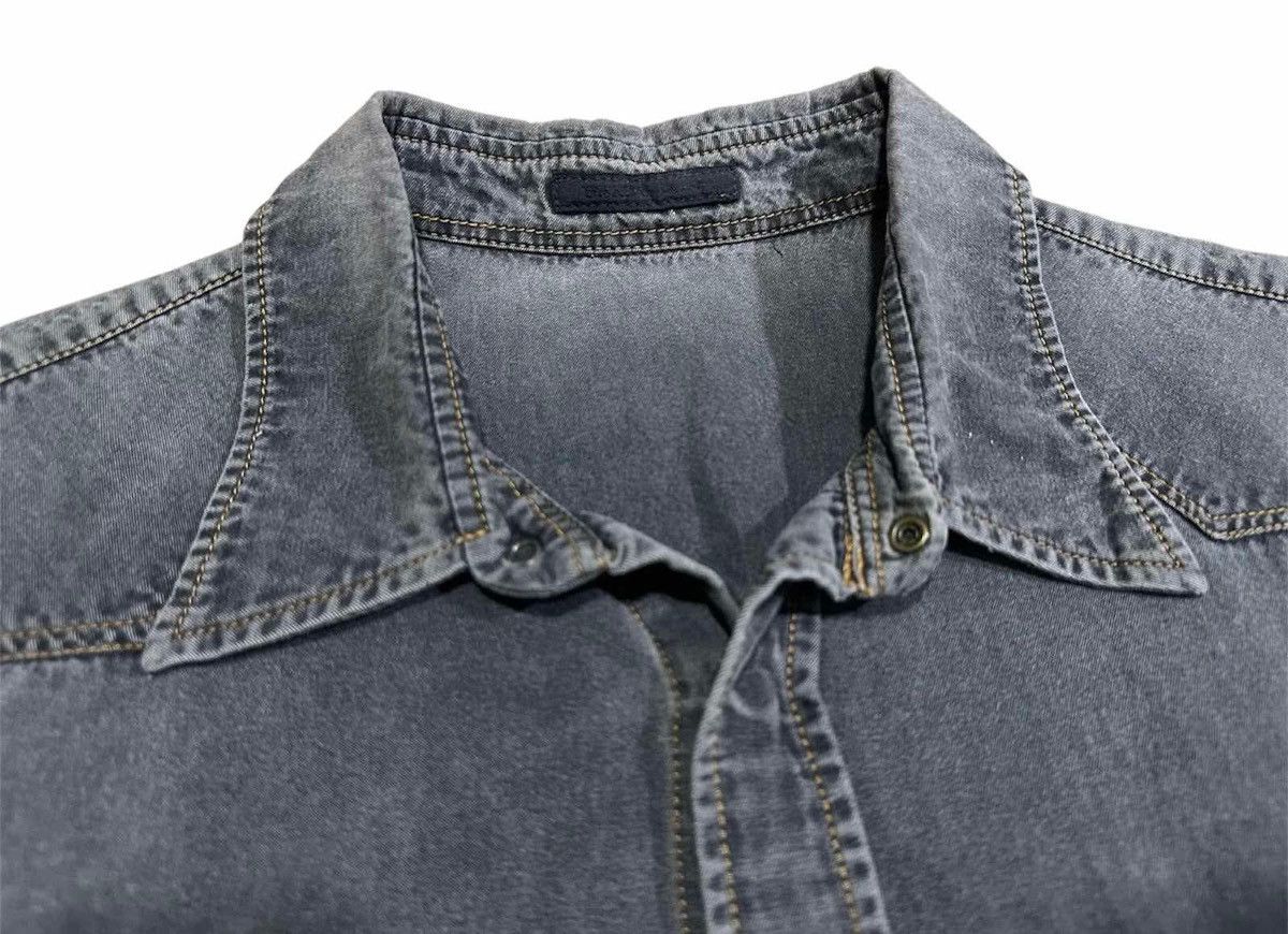 Prada 🔥Archived Prada Indigo Denim Shirt 2012 Size US L / EU 52-54 / 3 - 9 Thumbnail