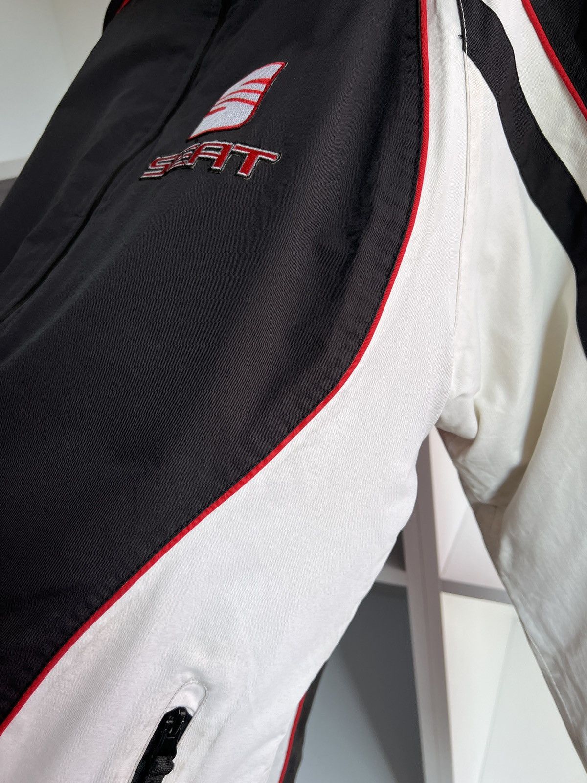 Vintage Vintage Seat Big Logo Racing Jacket ( Condition 7/10) Size US L / EU 52-54 / 3 - 11 Thumbnail