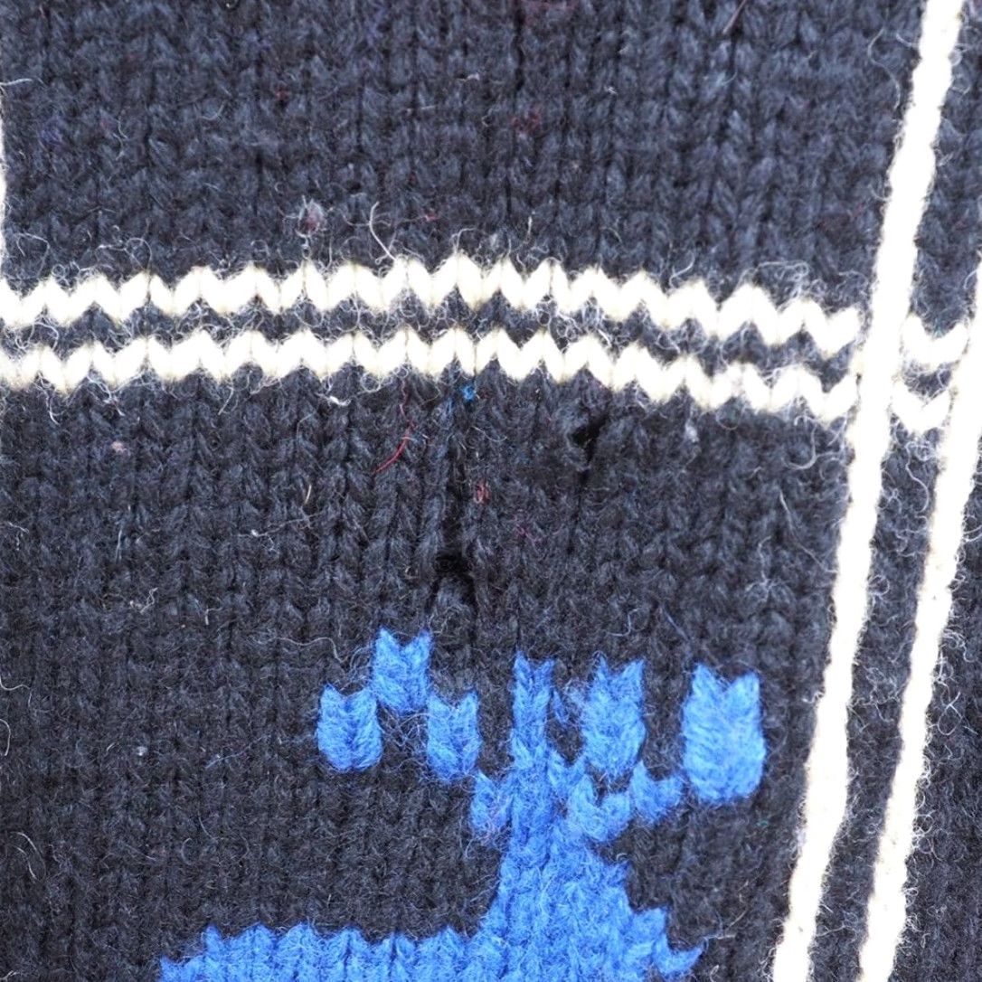 Vintage VINTAGE Cambridge Wool Women's Christmas Reindeer Size M Size M / US 6-8 / IT 42-44 - 2 Thumbnail