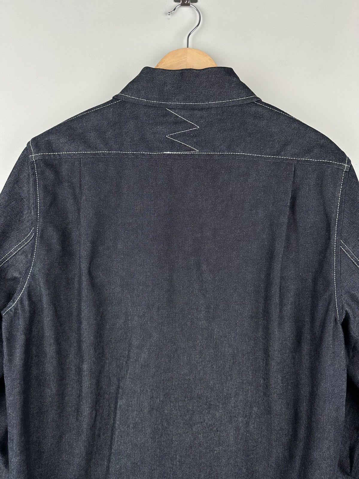 Nigel Cabourn Arn Mercantile Nigel Cabourn Denim Shirt Button Up Size US L / EU 52-54 / 3 - 8 Thumbnail
