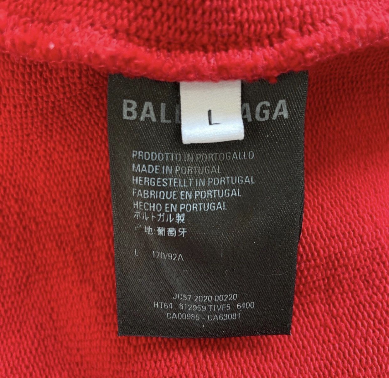 Balenciaga Balenciaga solid color hooded sweatshirt2412-Nextarrow Size L / US 10 / IT 46 - 6 Thumbnail