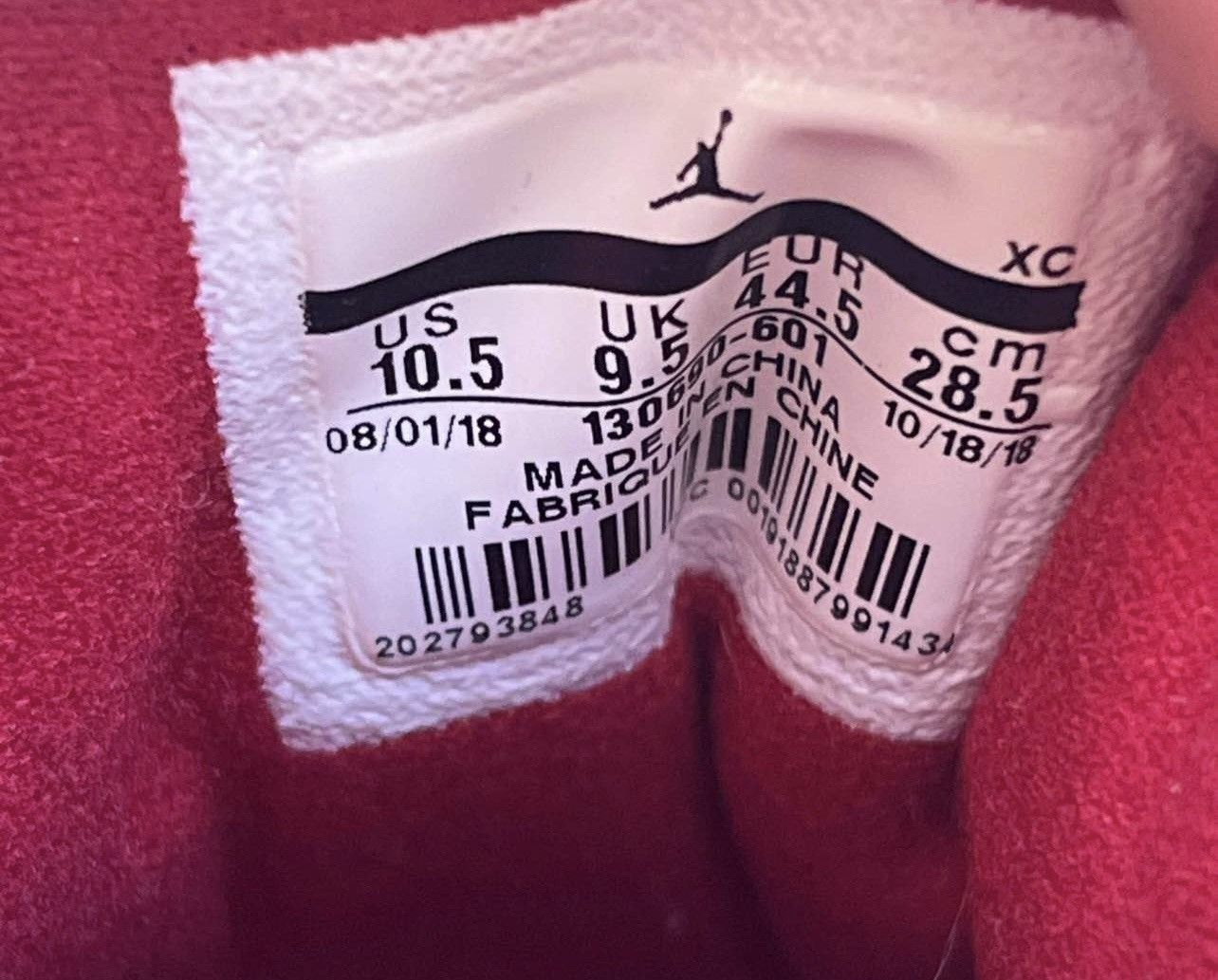 Jordan Brand × Nike Jordan 12 Gym Red (2018) Size US 10.5 / EU 43-44 - 6 Thumbnail