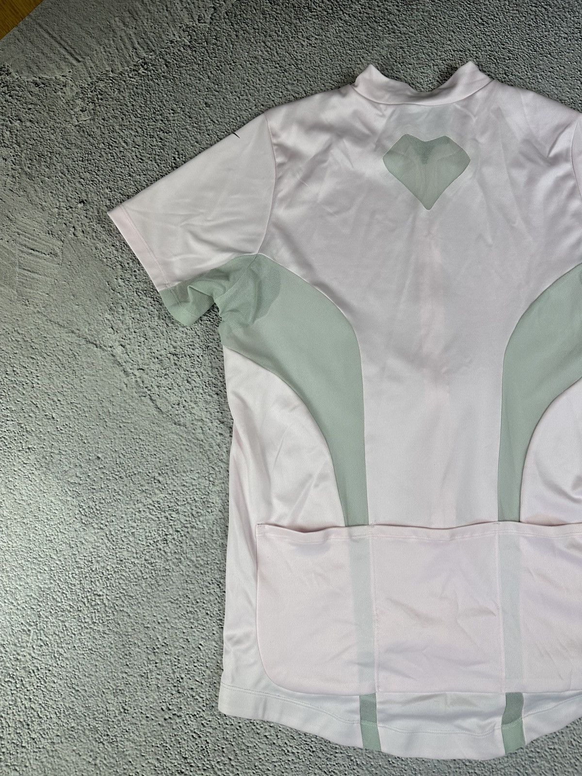 Nike × Vintage Nike Dri-FIT Cycling Jersey Pink Full Zip XL Portugal Size US XL / EU 56 / 4 - 10 Thumbnail