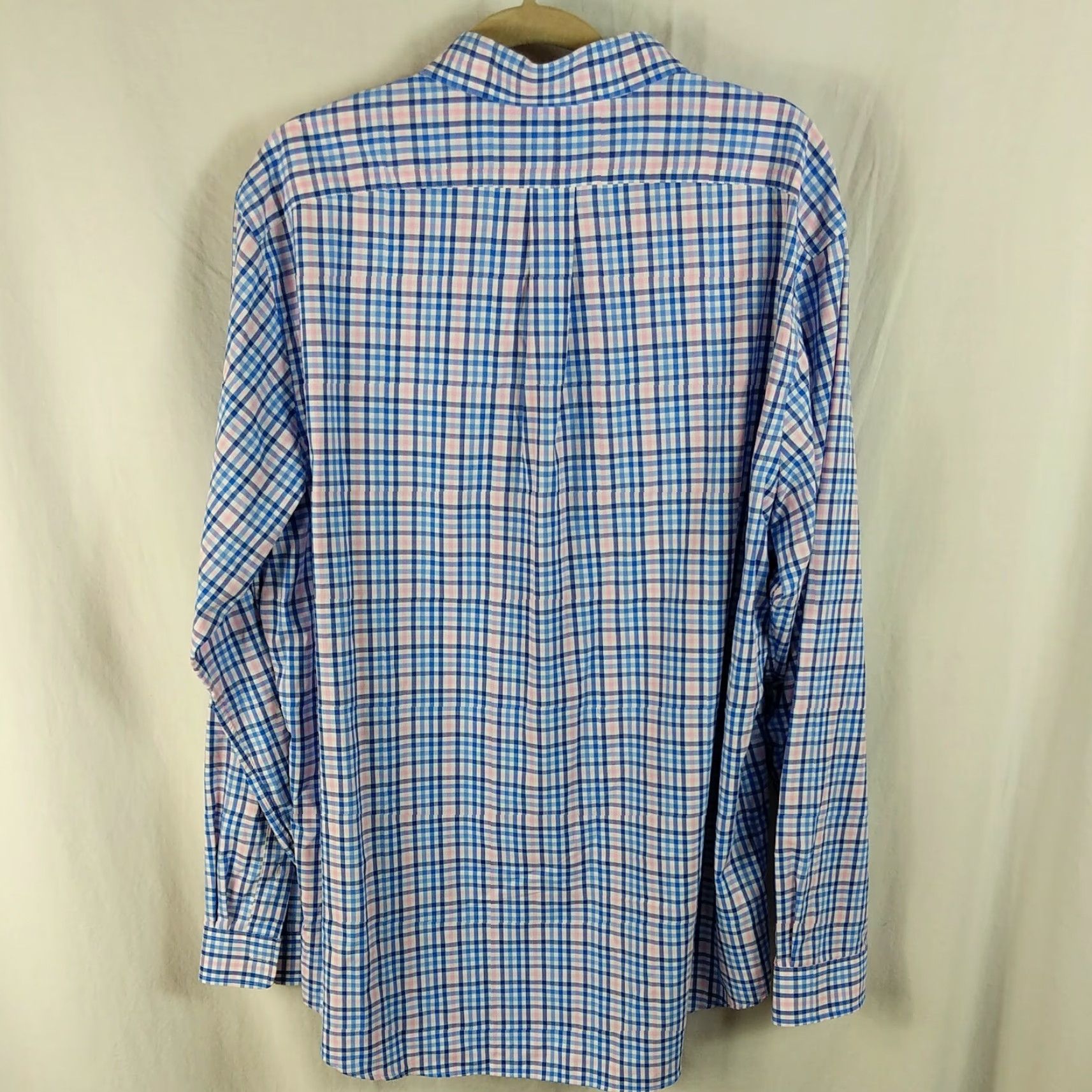 Ralph Lauren Ralph Lauren shirt Mens XXL pink and blue plaid long sleeve button down spr Size US XXL / EU 58 / 5 - 5 Thumbnail