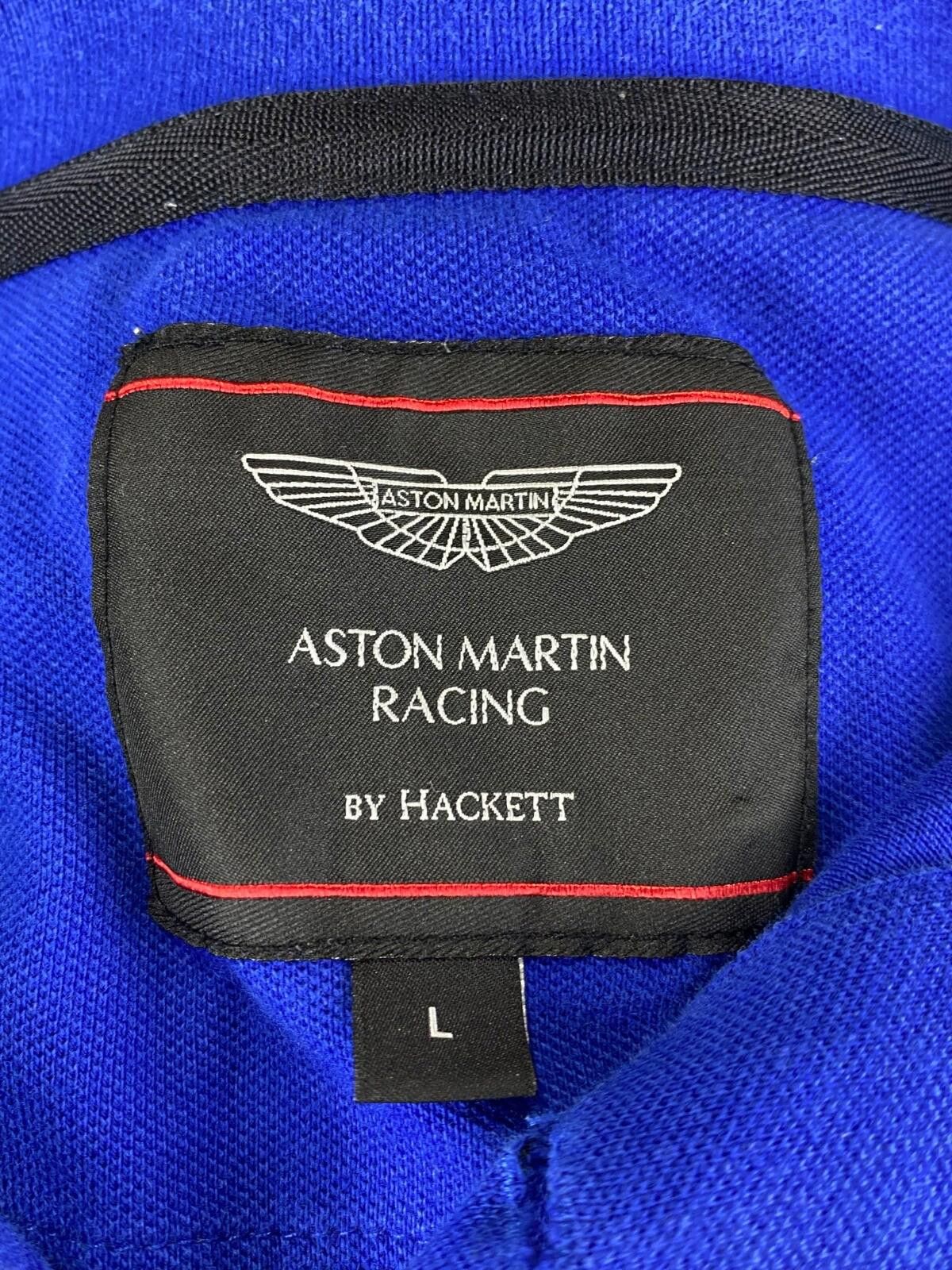 Hackett Hackett Aston Martin Racing Blue #5 Polo Shirt Size L Size US L / EU 52-54 / 3 - 11 Thumbnail