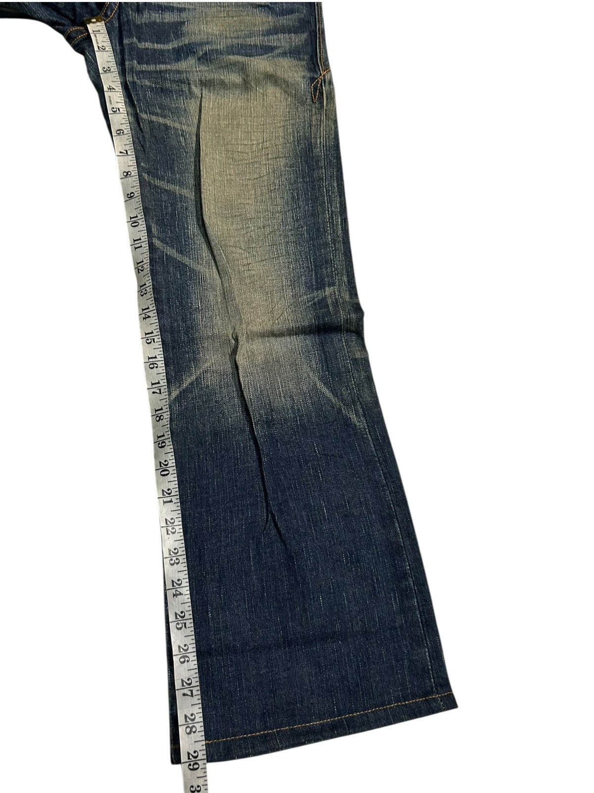 Japanese Brand × Kapital × Vintage Flare Edwin Bluetrip Japanese Style Denim Jeans Size US 29 - 16 Thumbnail