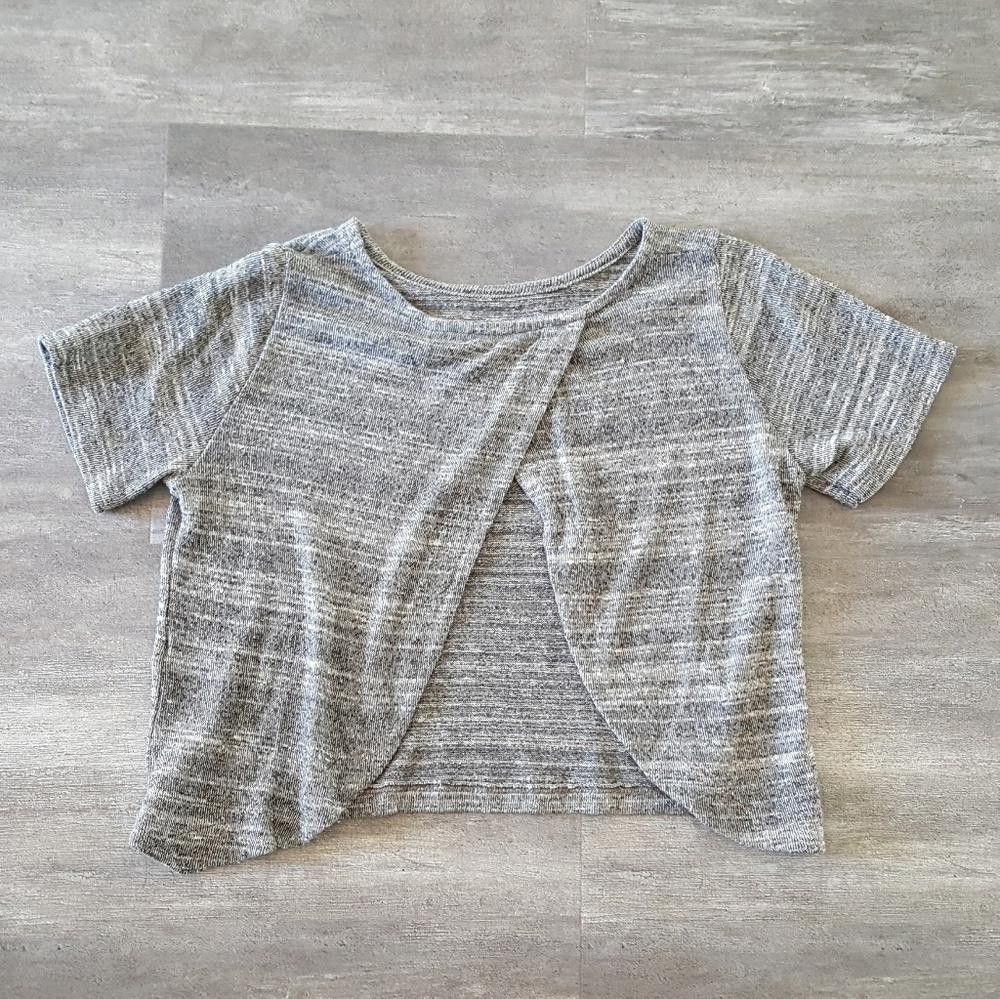 Designer Grey Back Flap Melville Short Sleeve Size ONE SIZE - 2 Thumbnail