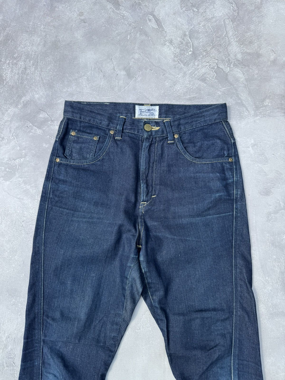 Lee Vintage Lee Japan Denim Asymmetric Jeans Pants Size US 30 / EU 46 - 5 Thumbnail