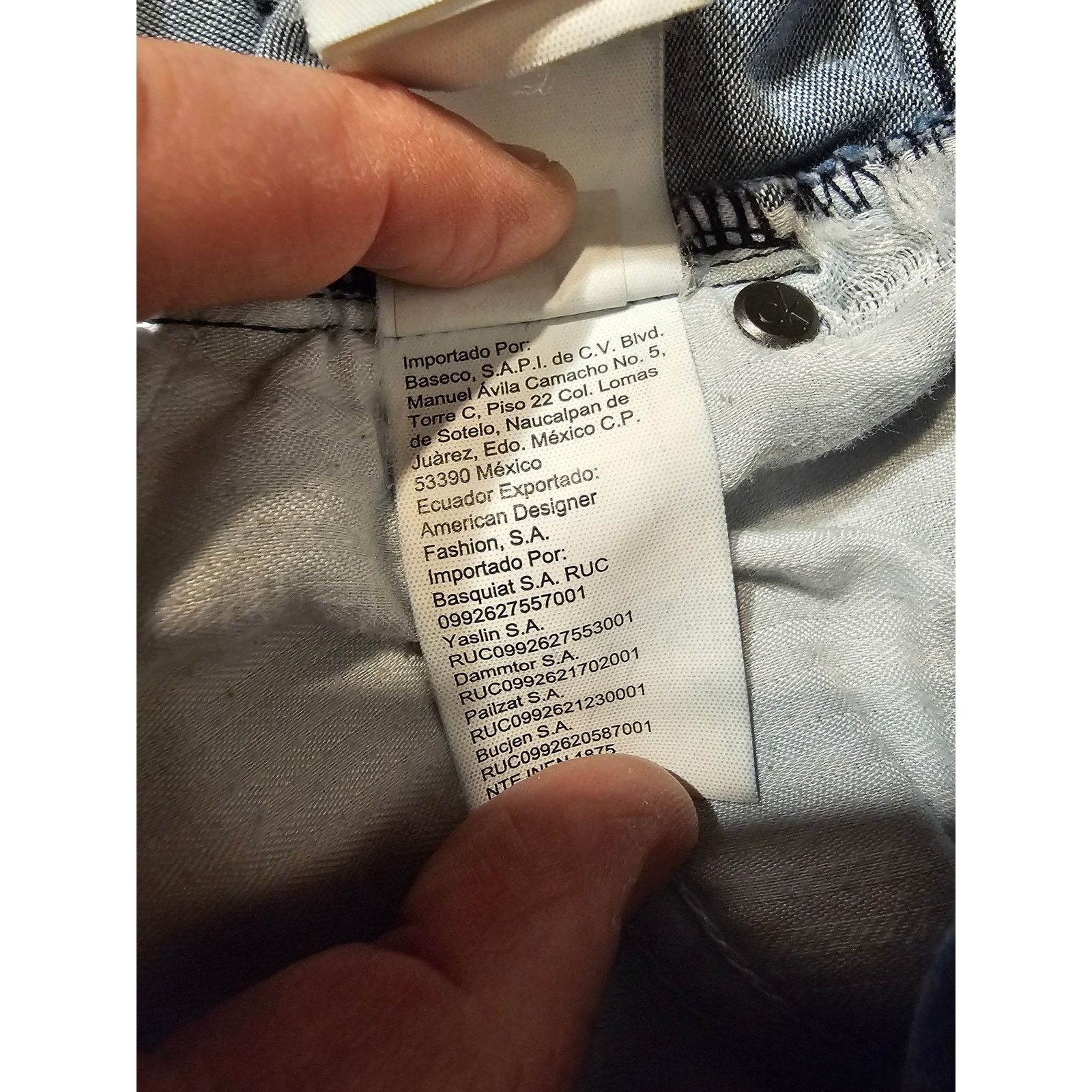 Calvin Klein Calvin Klein Blue Jeans/Legging - Women's 31 Regular Size 31" - 10 Thumbnail