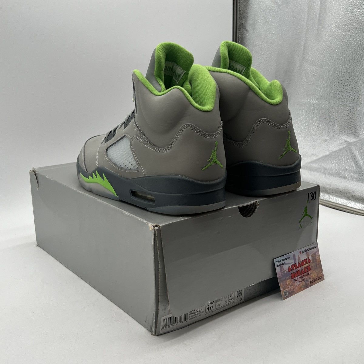 Jordan Brand Air Jordan 5 green bean Size US 10 / EU 43 - 4 Thumbnail