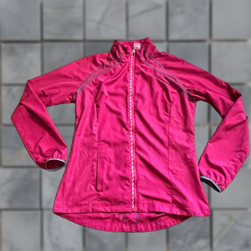 Helly Hansen Helly Hansen Jacket Women Medium Pink Windbreaker Performance Coat Size M / US 6-8 / IT 42-44 - 1 Thumbnail