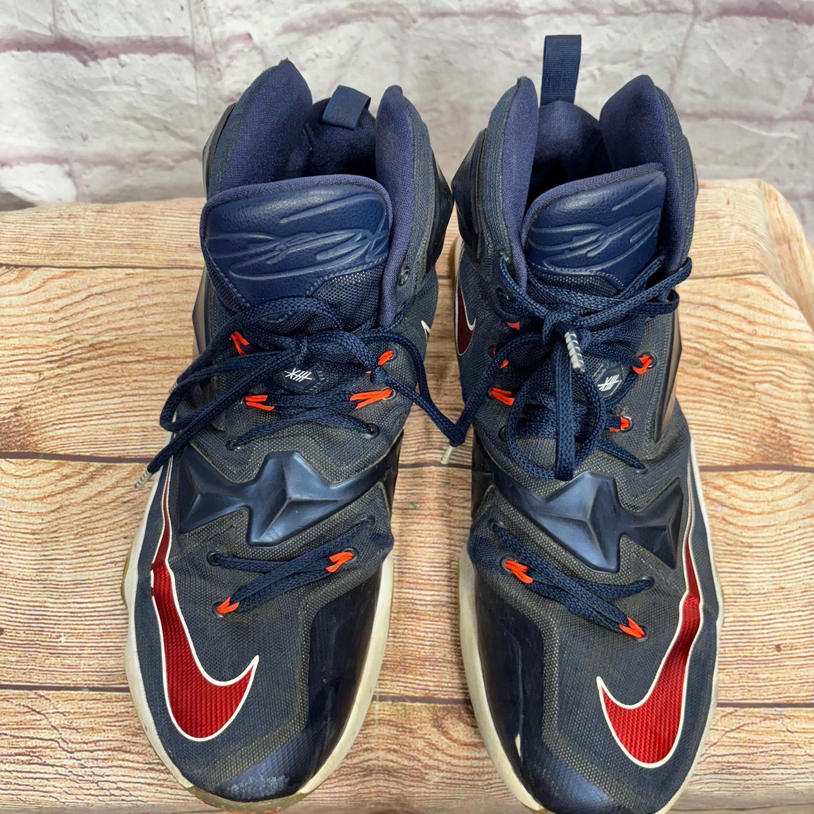 Nike Nike Lebron XIII Men's Blue Basketball Shoe Size US 11.5 Size US 11.5 / EU 44-45 - 2 Thumbnail