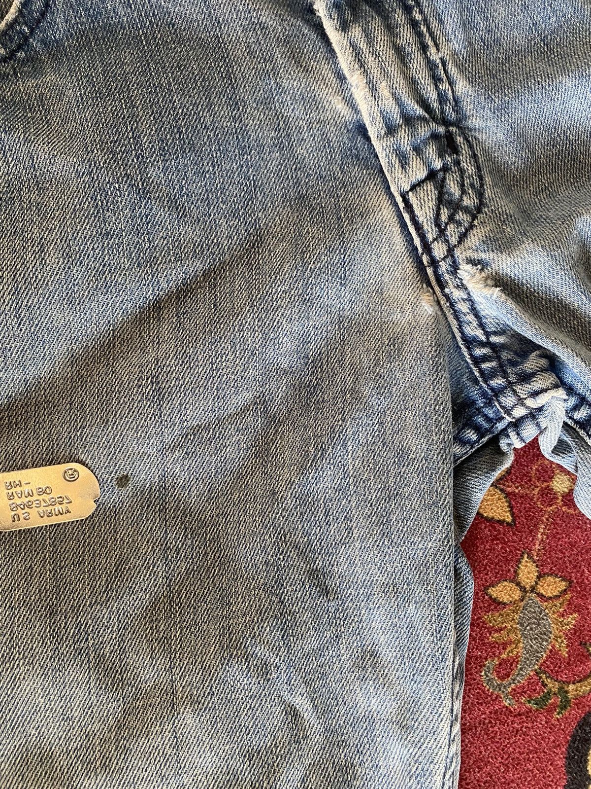 Vintage Vintage Volcom Genuine Distressed Jeans Size US 31 - 12 Thumbnail