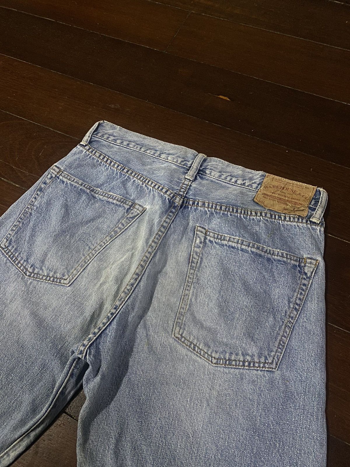 Warehouse Warehouse Selvedge Jeans faded B-1 Size US 32 / EU 48 - 20 Thumbnail