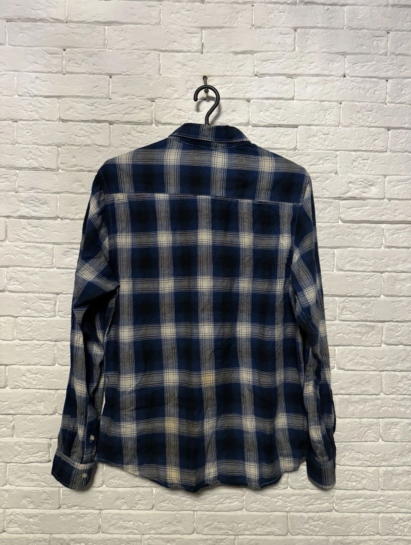 Burberry Burberry Blue Nova Check Flannel Shirt Sz S Size US S / EU 44-46 / 1 - 7 Thumbnail