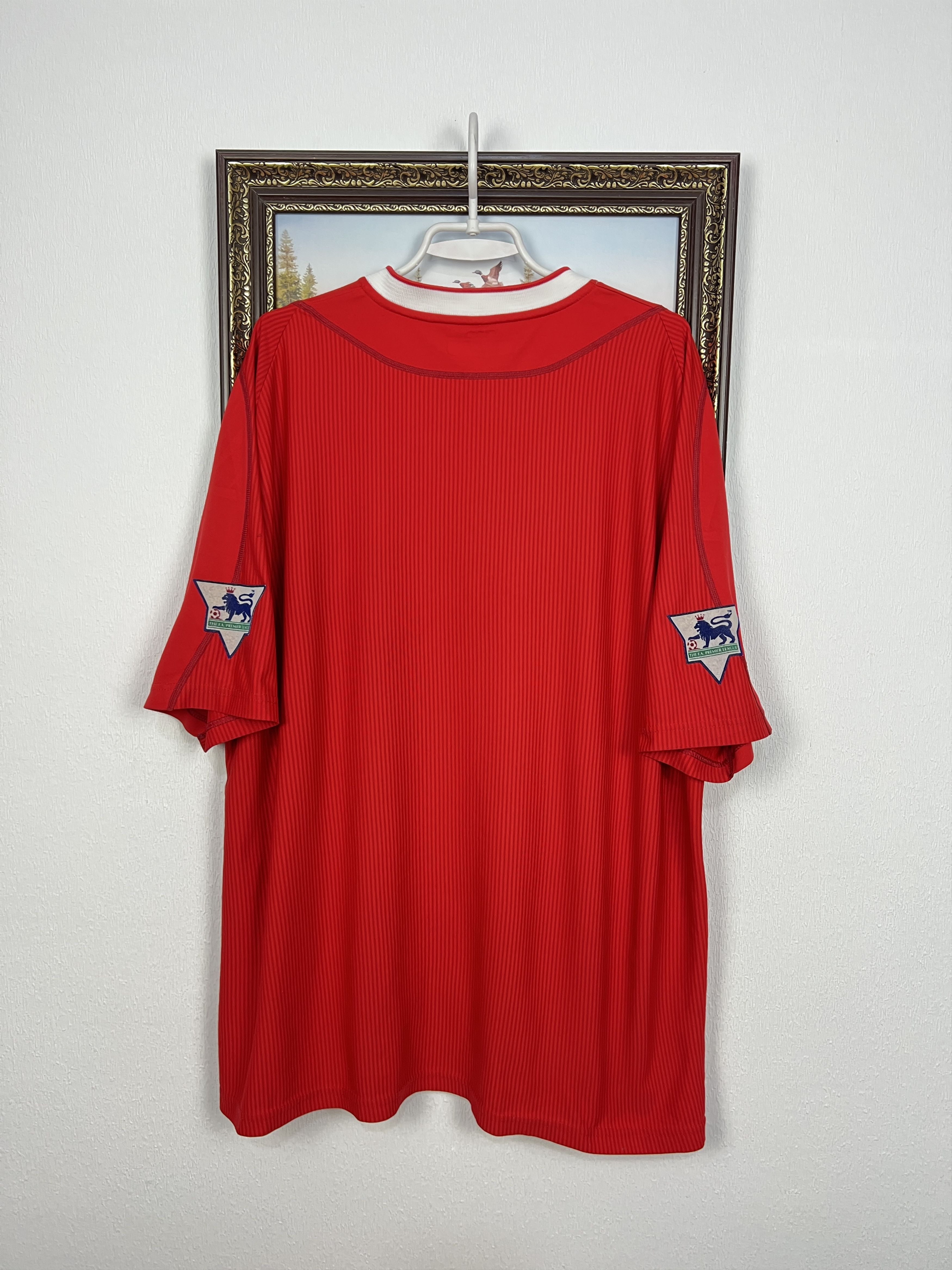 Reebok Liverpool Home football shirt 2002 Soccer Reebok Jersey Mens Size US XXL / EU 58 / 5 - 13 Thumbnail