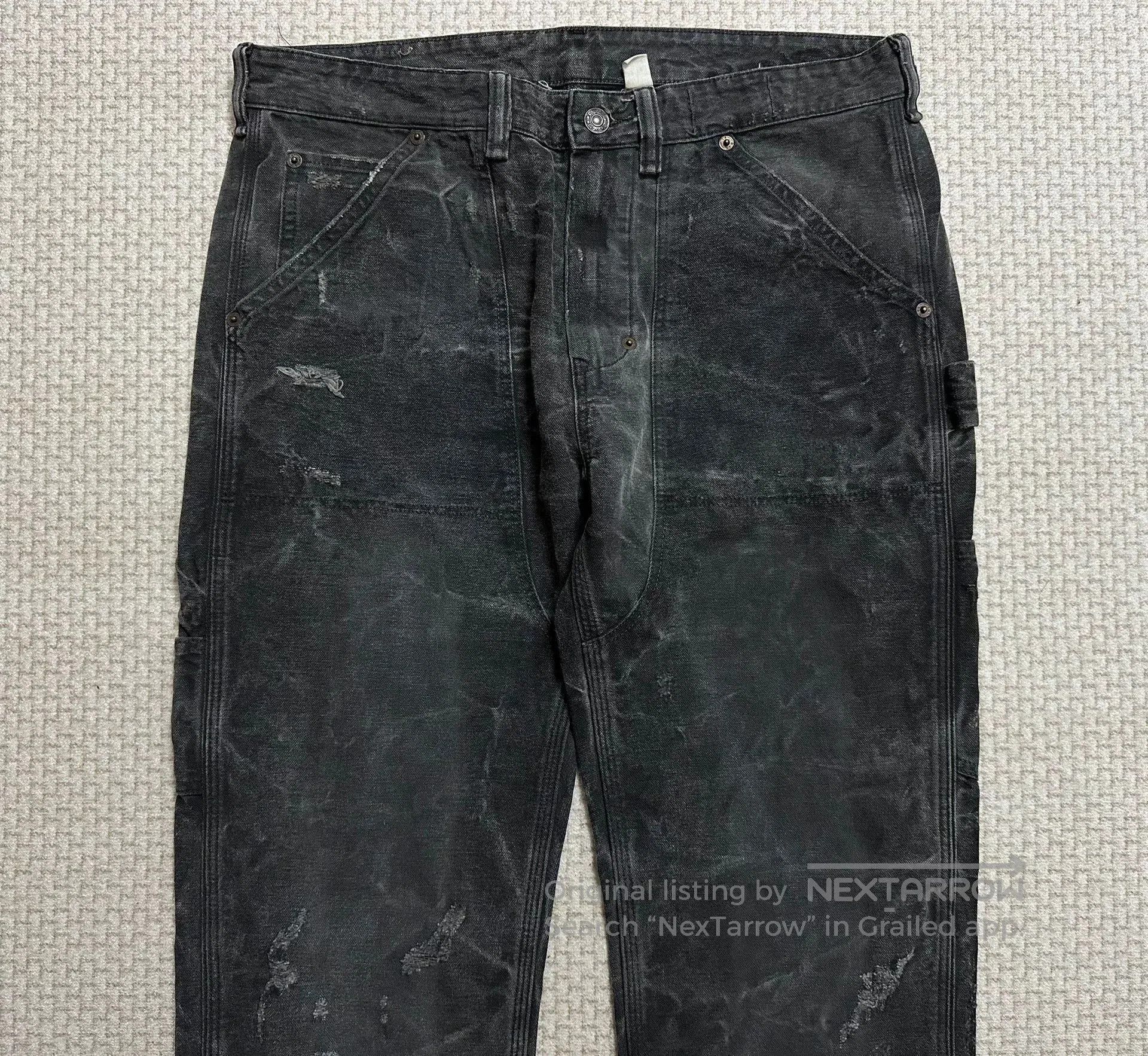 Denim & Supply Ralph Lauren Ralph Lauren Distressed Work Pants. Size US 33 - 3 Thumbnail
