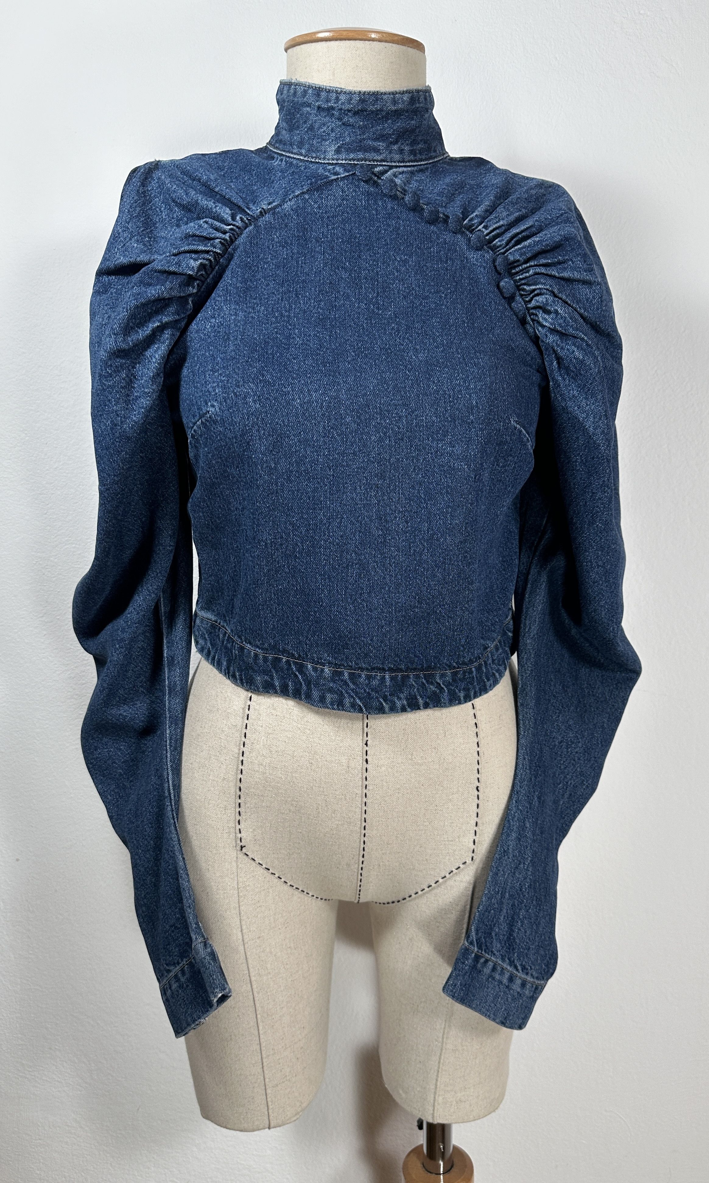 ROTATE Kim Blue Top Size XS / US 0-2 / IT 36-38 - 2 Thumbnail