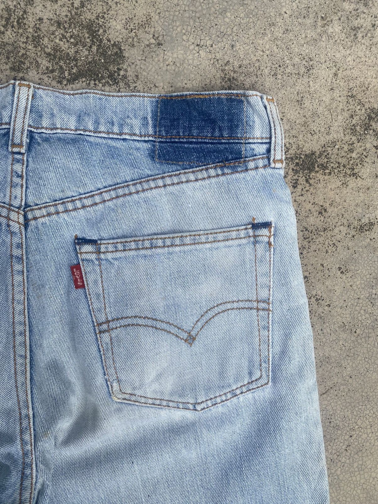 Levi's × Levi's Vintage Clothing × Vintage Vintage Levis 501 Straight Cut Faded Blue Size US 29 - 14 Thumbnail