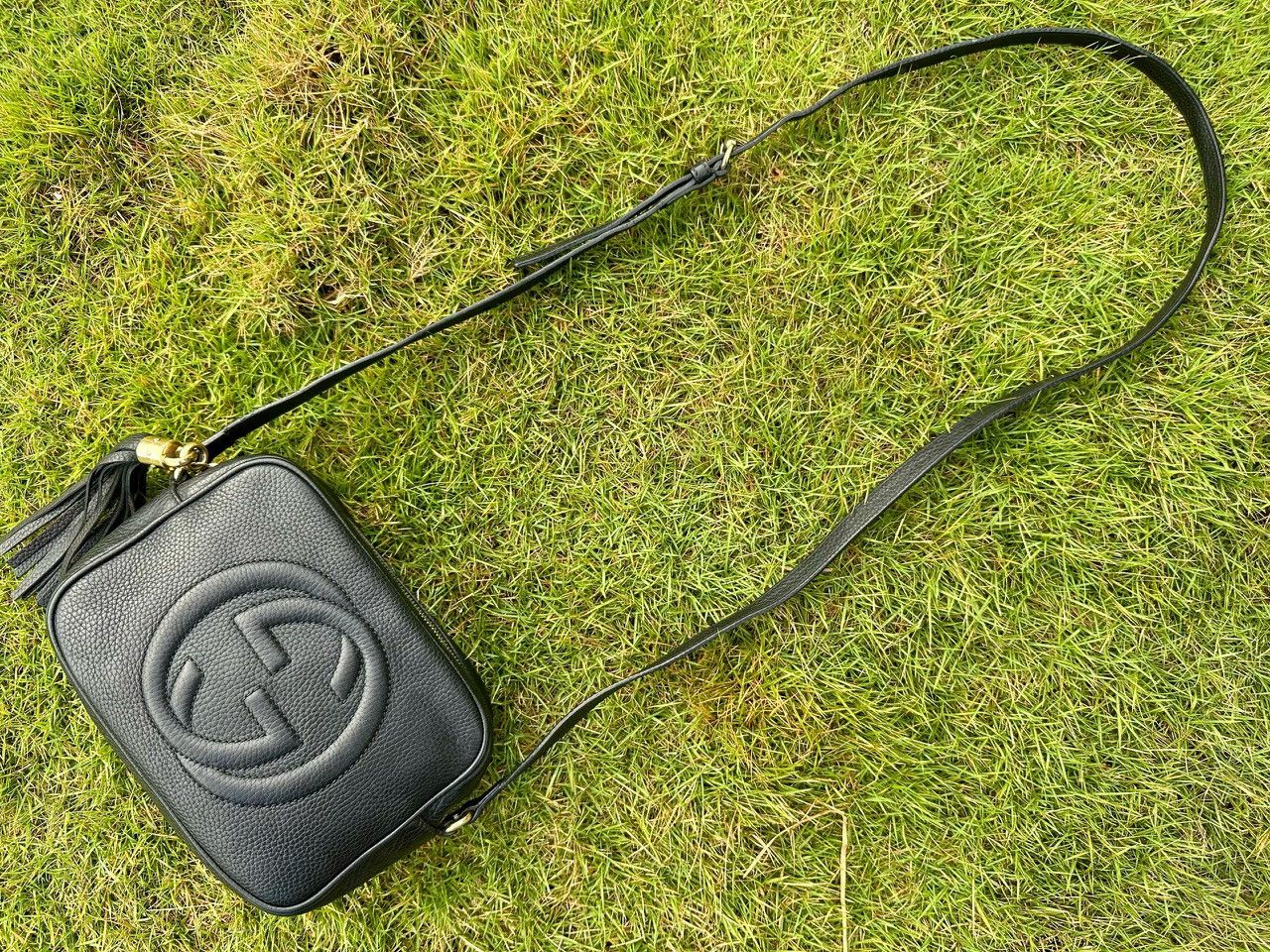 Gucci Authentic Gucci Soho Disco Leather Small Crossbody Bag Size ONE SIZE - 1 Thumbnail
