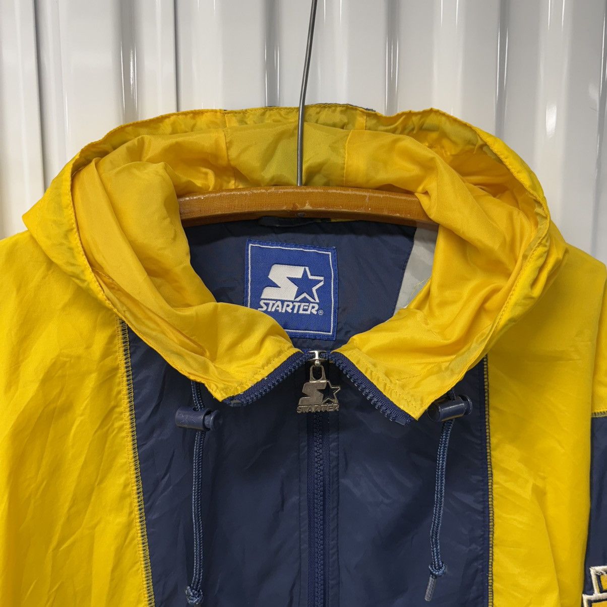 NCAA × Starter × Vintage Vintage 90’s Michigan Wolverine Starter Jacket Size US L / EU 52-54 / 3 - 4 Thumbnail
