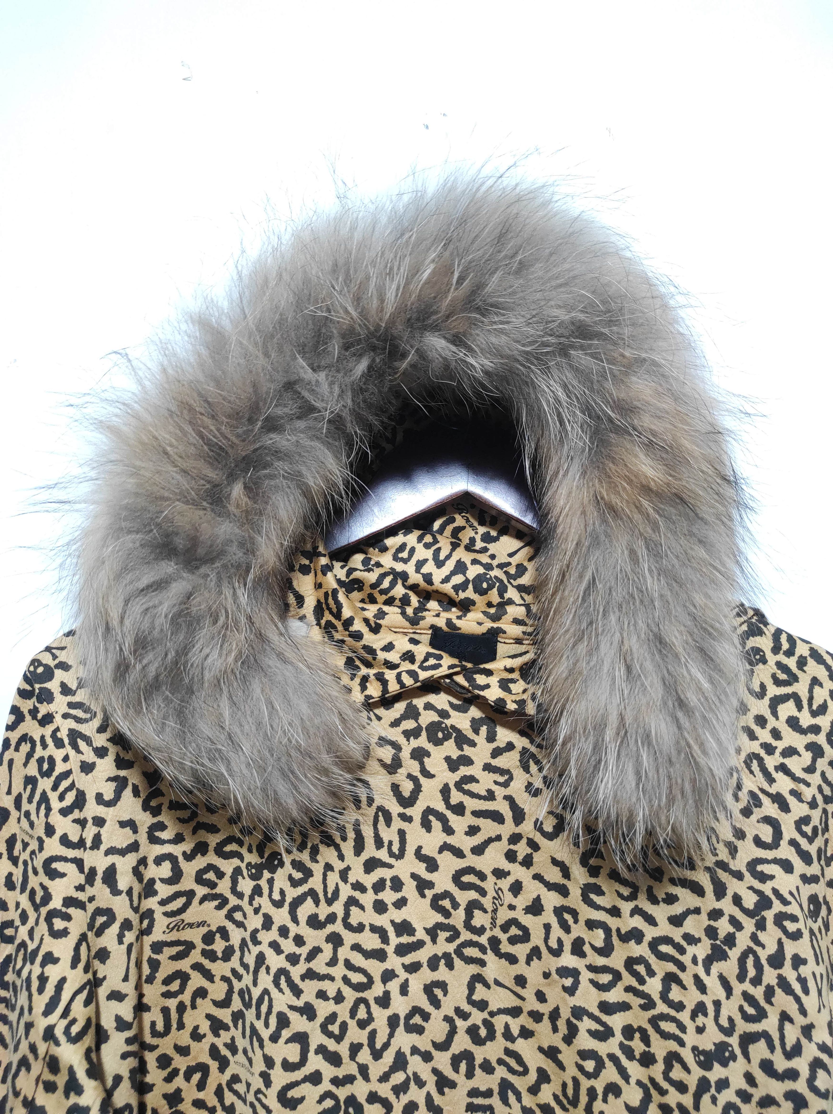 If Six Was Nine Roen x Semantic Design Leopard Fur Hoodie If6Was9 LGB style Size US S / EU 44-46 / 1 - 3 Thumbnail
