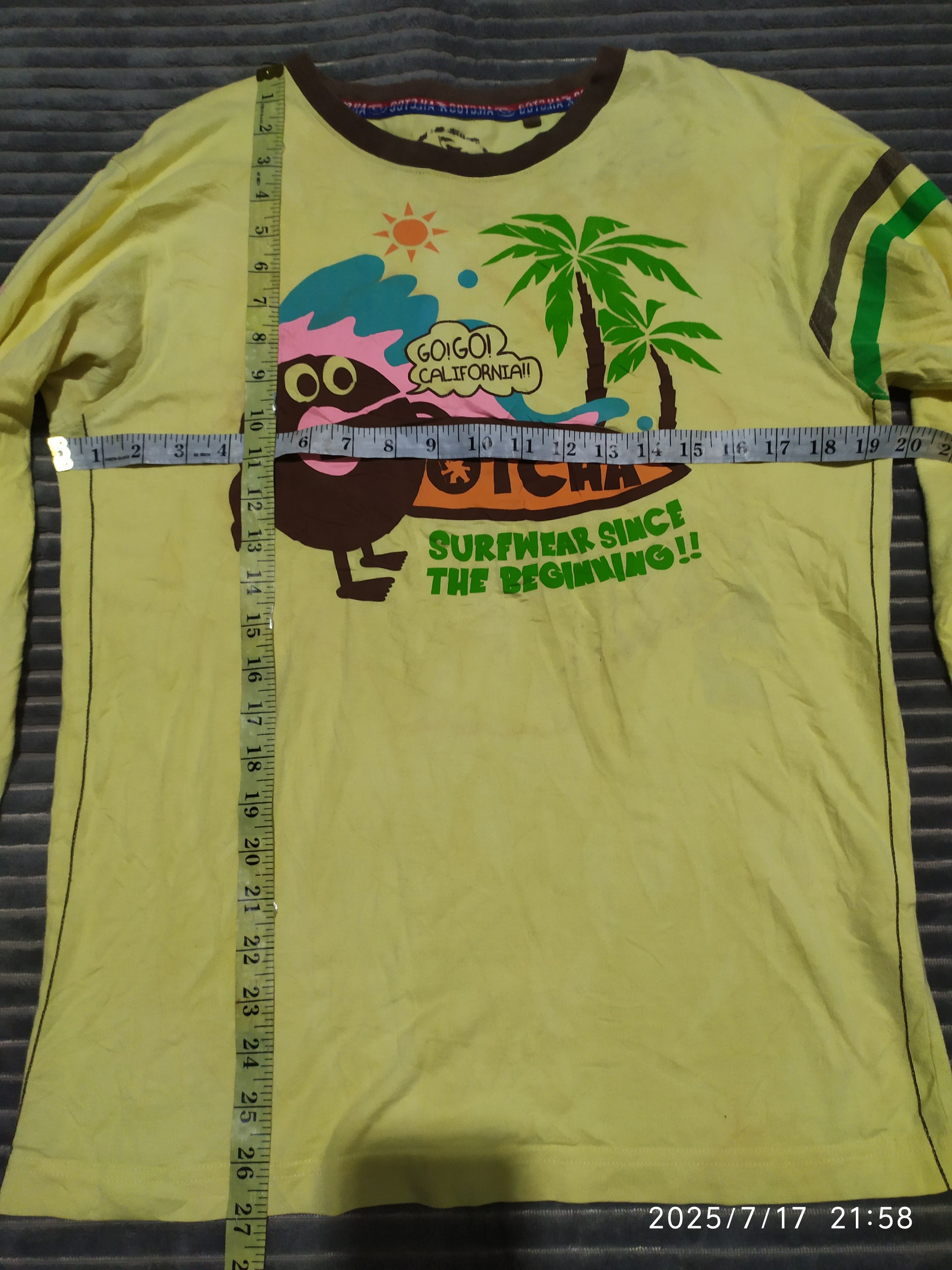 If Six Was Nine Y2K GOTCHA long sleeve shirt Size US L / EU 52-54 / 3 - 9 Thumbnail