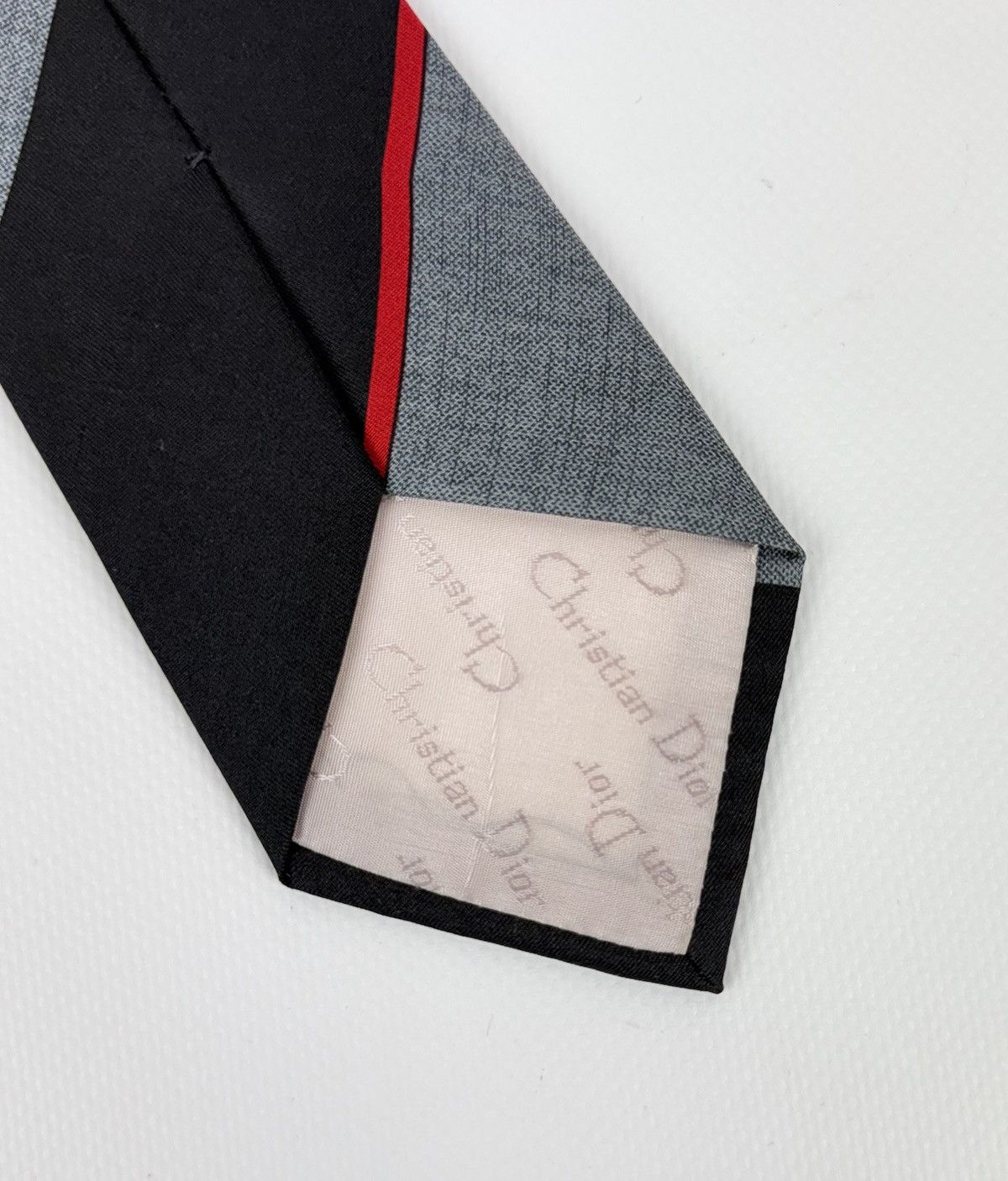 Christian Dior Monsieur Vintage Christian Dior Monsieur 100% silk Tie Necktie for Size ONE SIZE - 8 Thumbnail
