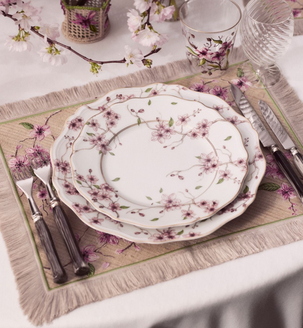 Dior o1bcso1str0226 Size:OS/Dessert Plate in Pink Size ONE SIZE - 5 Thumbnail